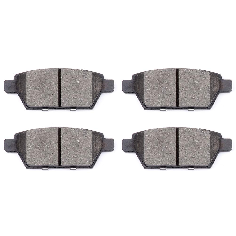 Cciyu D1161 Ceramic Rear Brake Pad Set Fit For 2006-2012 For Ford Fusion,2007-2012 For Lincoln Mkz,2006 For Lincoln Zephyr,2006-