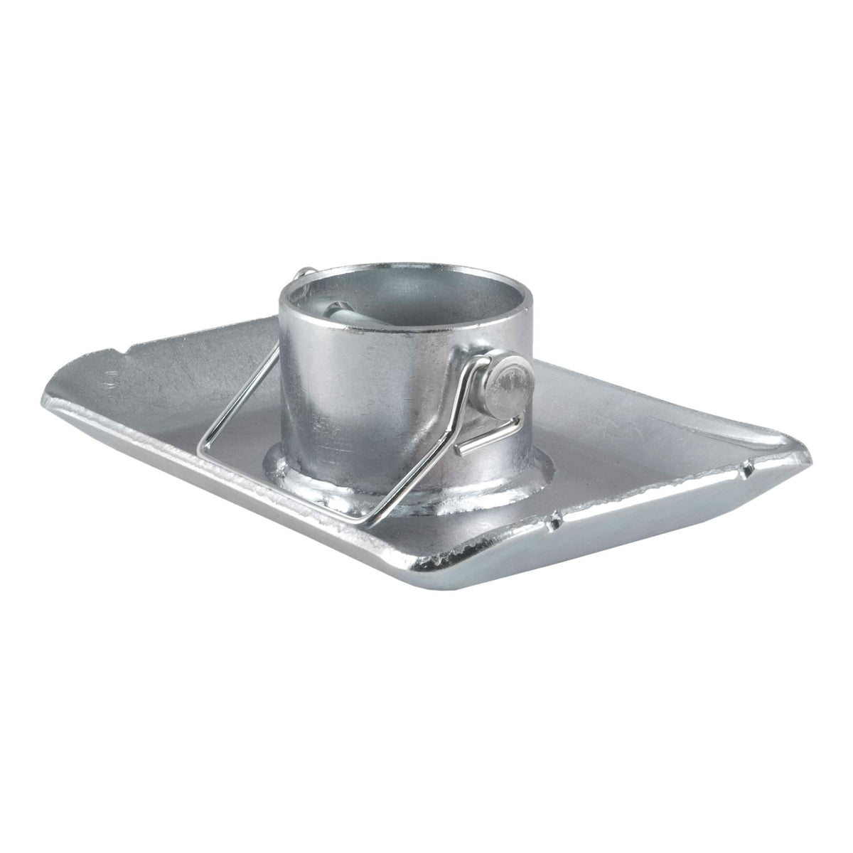 Curt 28272 Trailer Jack Foot, Fits 2-Inch Diameter Tube, Supports 2,000 Lbs
