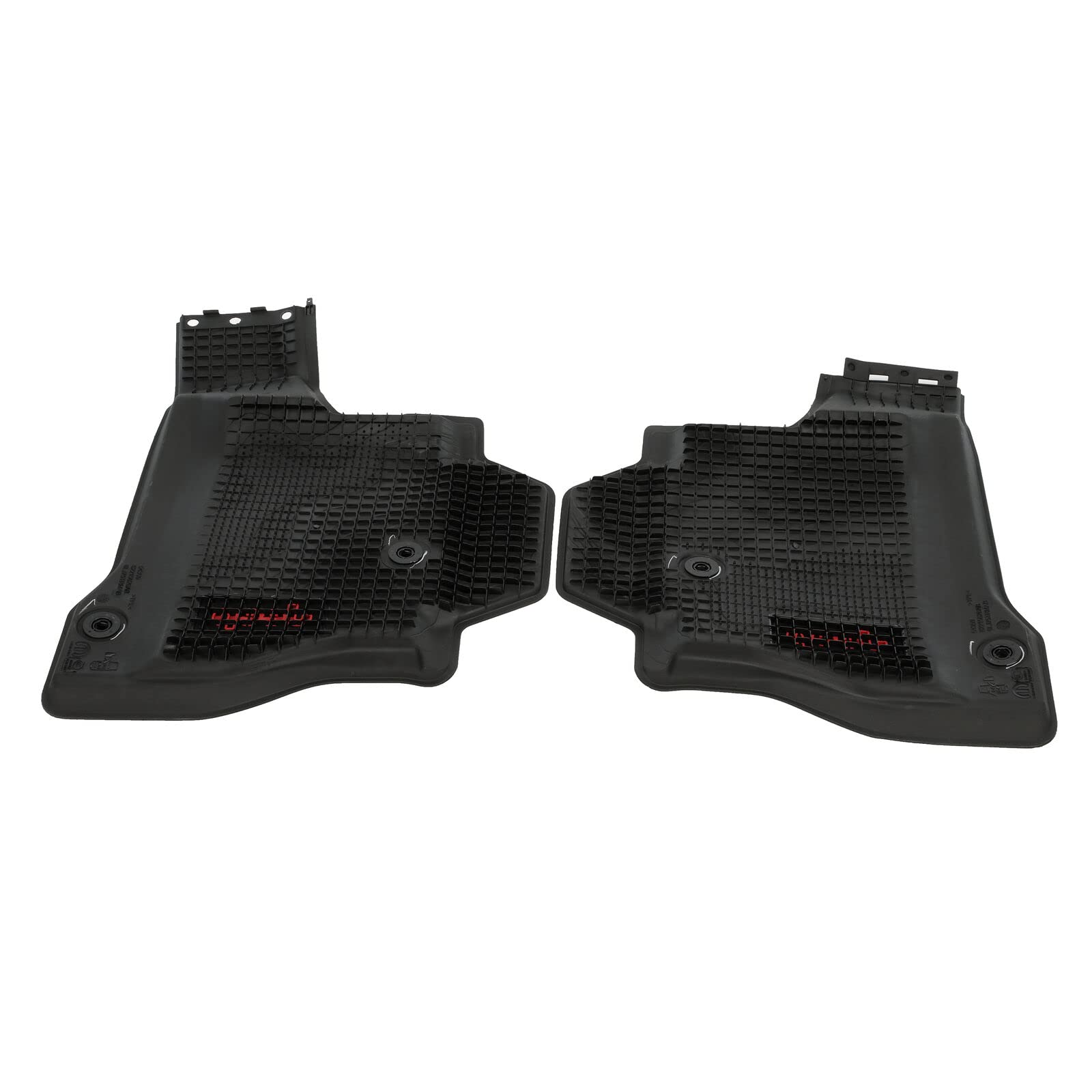 Mopar Jeep Gladiator Front & Rear Complete Set Of 4 Rubber Floor Mats Oem