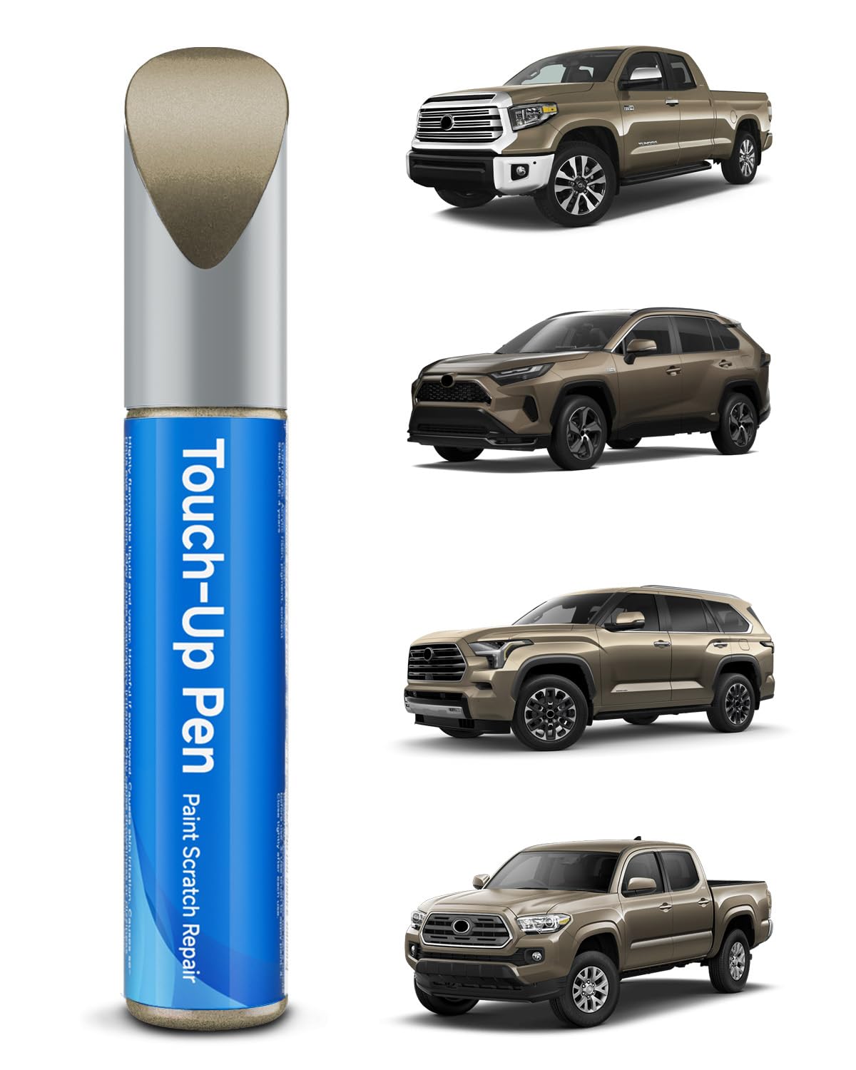 Touch Up Paint Compatible with Toyota Exact Match Touch Up Paint Car Scratch Repair (Quicksand(4V6))