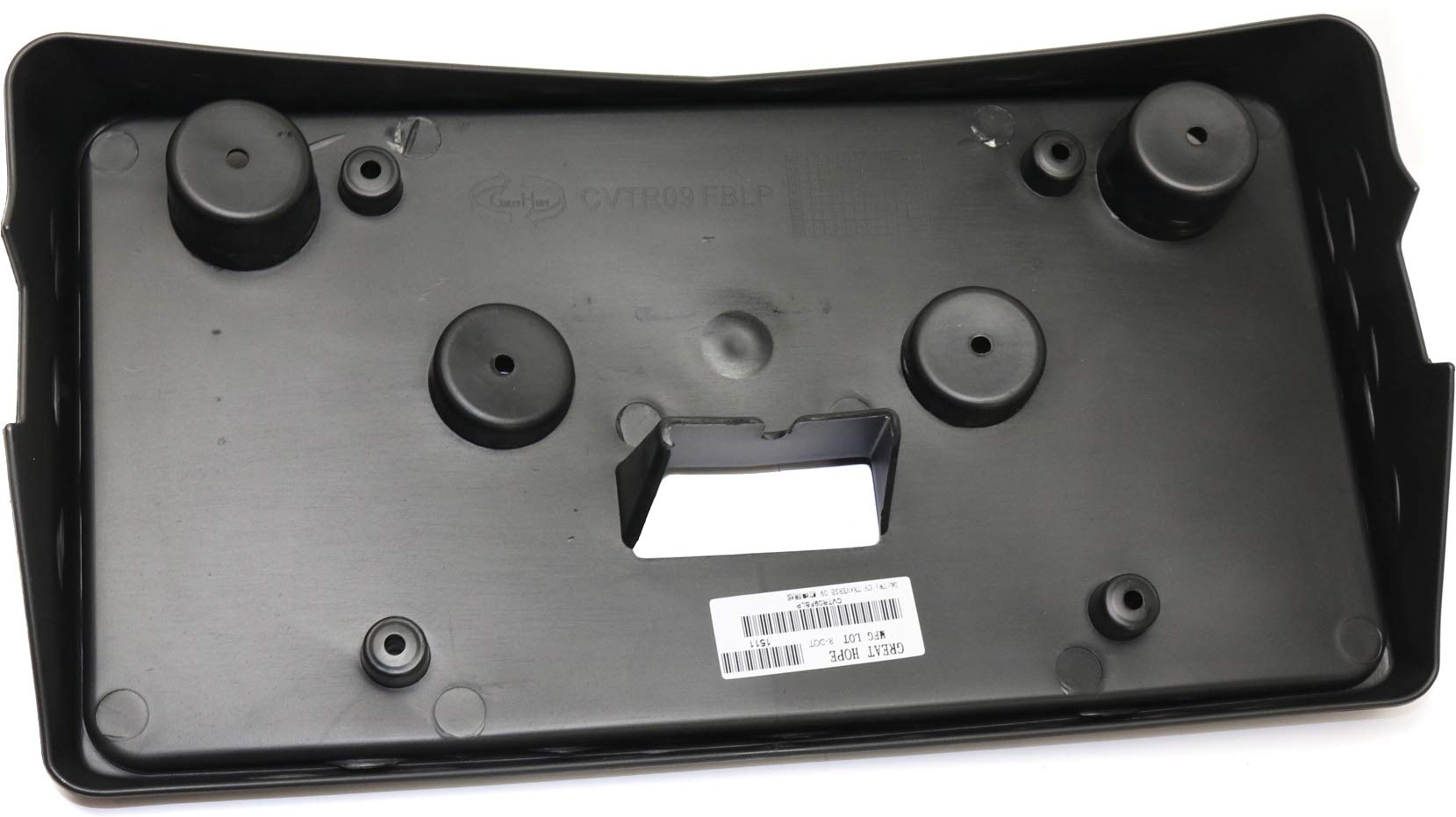 Evan Fischer License Plate Bracket Compatible With 2009-2012 Chevrolet Traverse Front