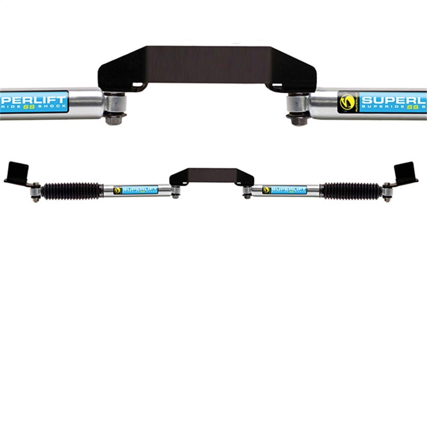 Realtruck Superlift Suspension Dual Steering Stabilizer Kit For Ram 2500/3500 | Bilstein 5100 Series Cylinders | 92709 | Fits 2009-2013 Ram 2500; 2009-2012 3500 4Wd With 3 Of Lift Or More