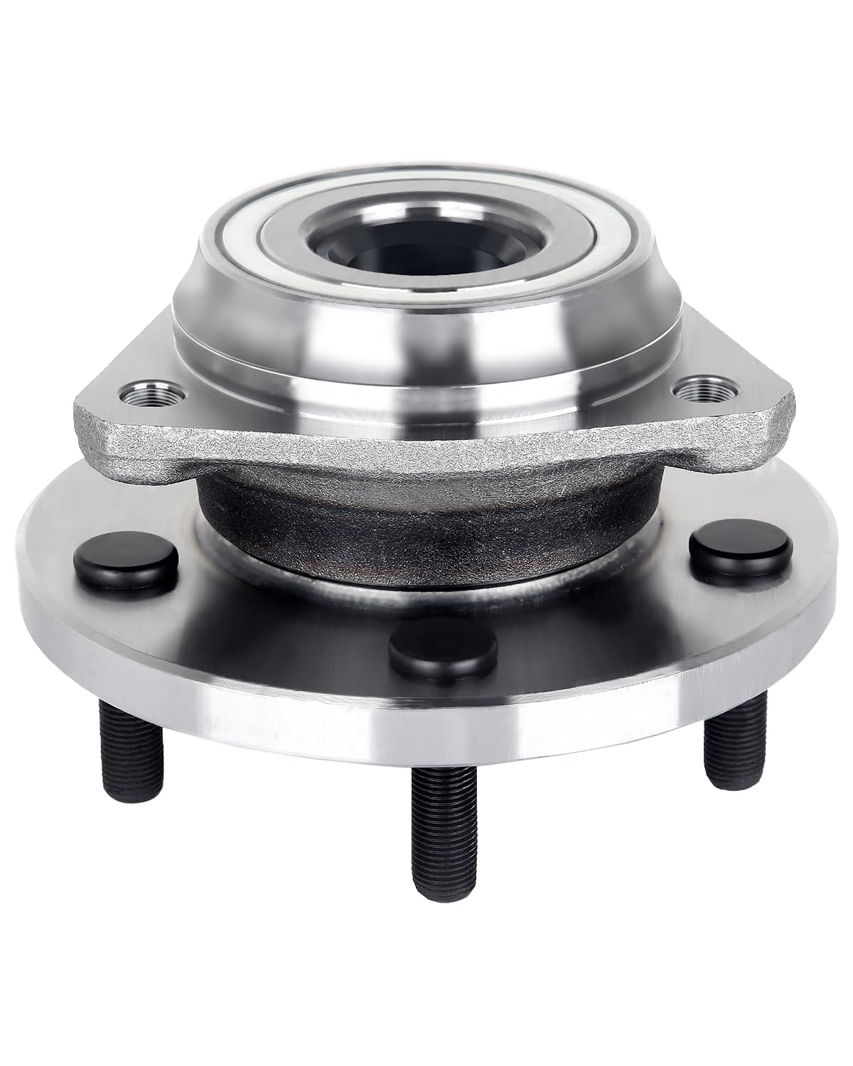 ECCPP Wheel Hub and Bearing Assembly Front 513159 fit 1999-2004 Jeep Grand Cherokee 4.0L 4.7L 5 lugs wheel hub no ABS 3 Bolt Fla