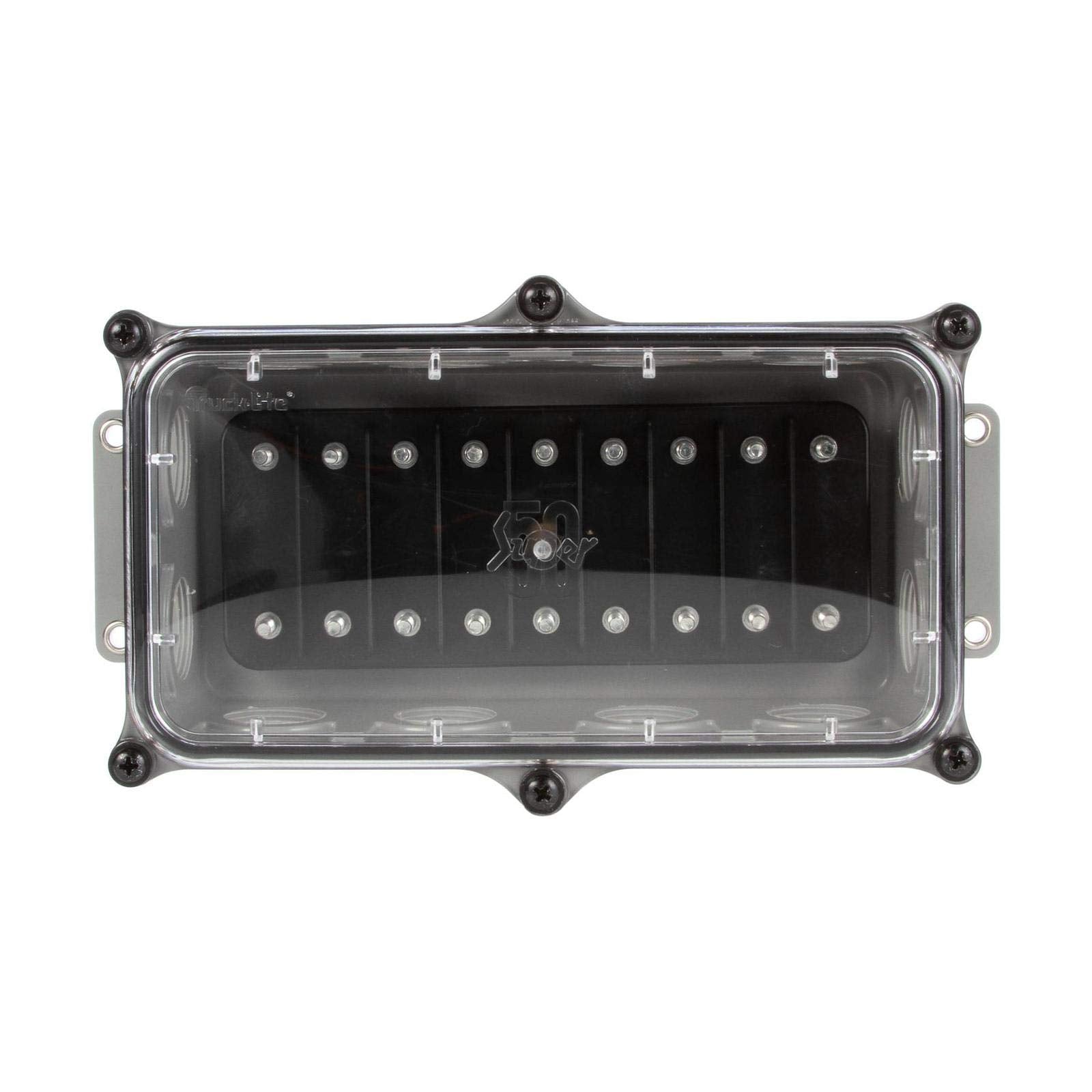 Truck-Lite Super 50 Junction Box Kit 50600, 12 Port, Grey, Plastic