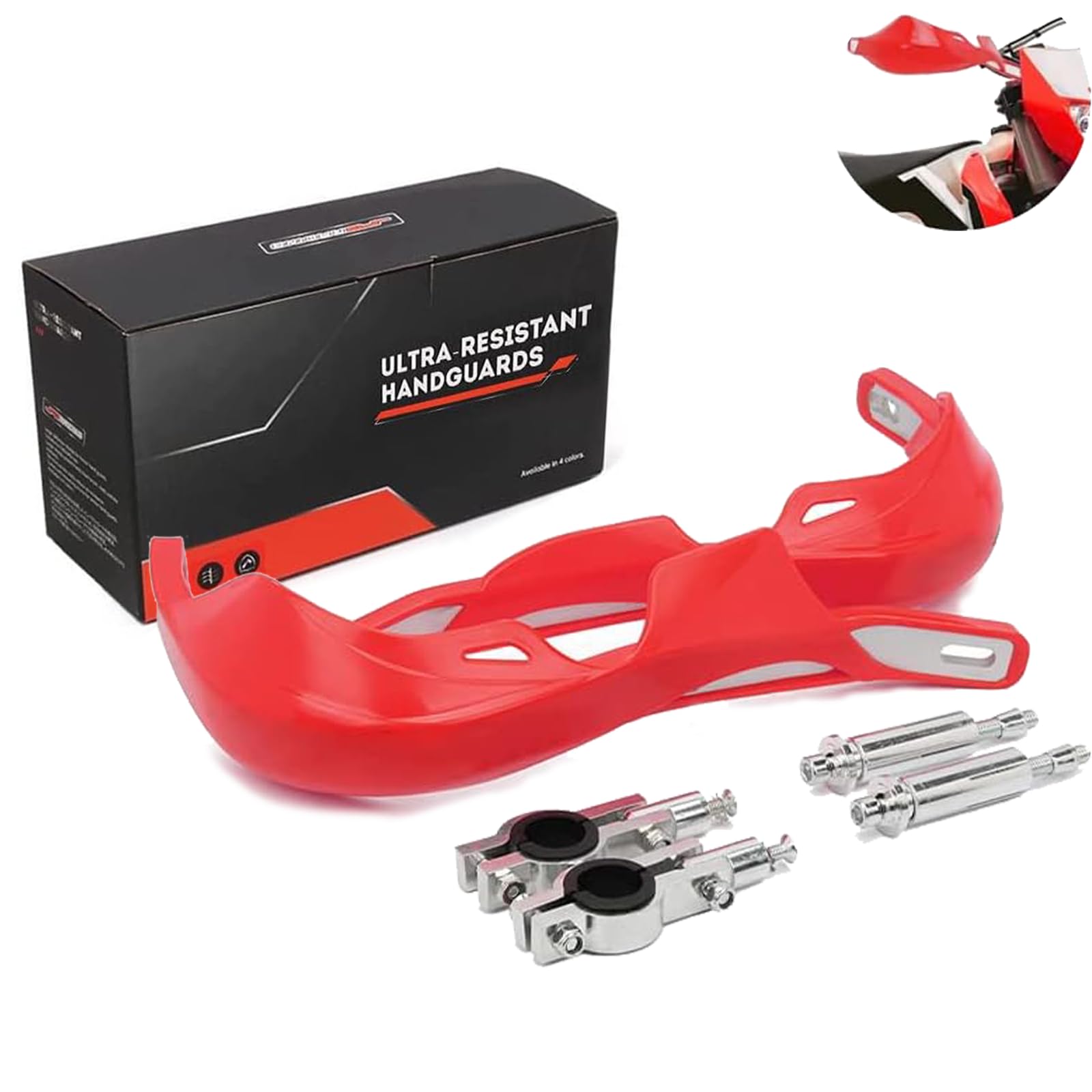 Jfg Racing Dirt Bike Hand Guards,7/8'' And 1 1/8'' Handlebar Motorcycle Handguards Accessories Universal For Dirtbike Snowmobile