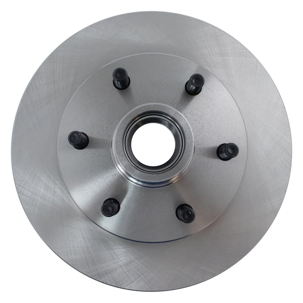 Trq Front Brake Rotors Set Vented Compatible With 1995-1998 Chevrolet C2500 1996-2002 Express 2500 Gmc Savana 2500