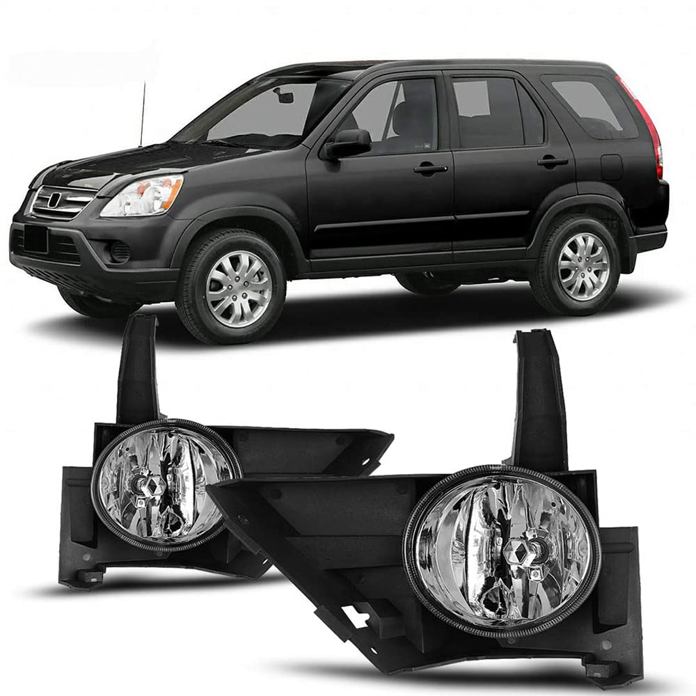 Cpw Fog Lights Compatible With [2005-2006 Honda Cr-V Crv] Driving Fog Lights + Switch + Wiring Kit