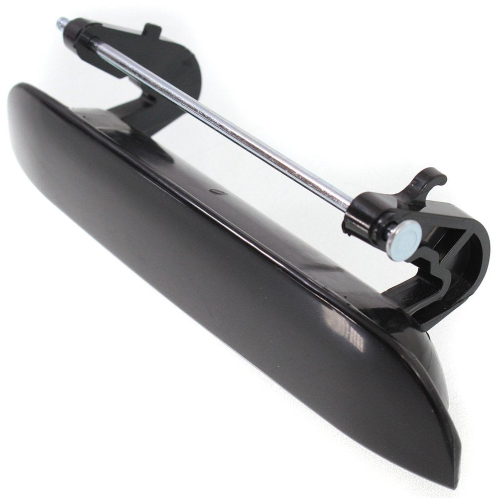 Evan Fischer Tailgate Handle Compatible with 2002-2009 Chevrolet Trailblazer, Fits 2005-2009 Saab 9-7x, Fits 2002-2009 GMC Envoy Smooth Black Plastic GM1915119