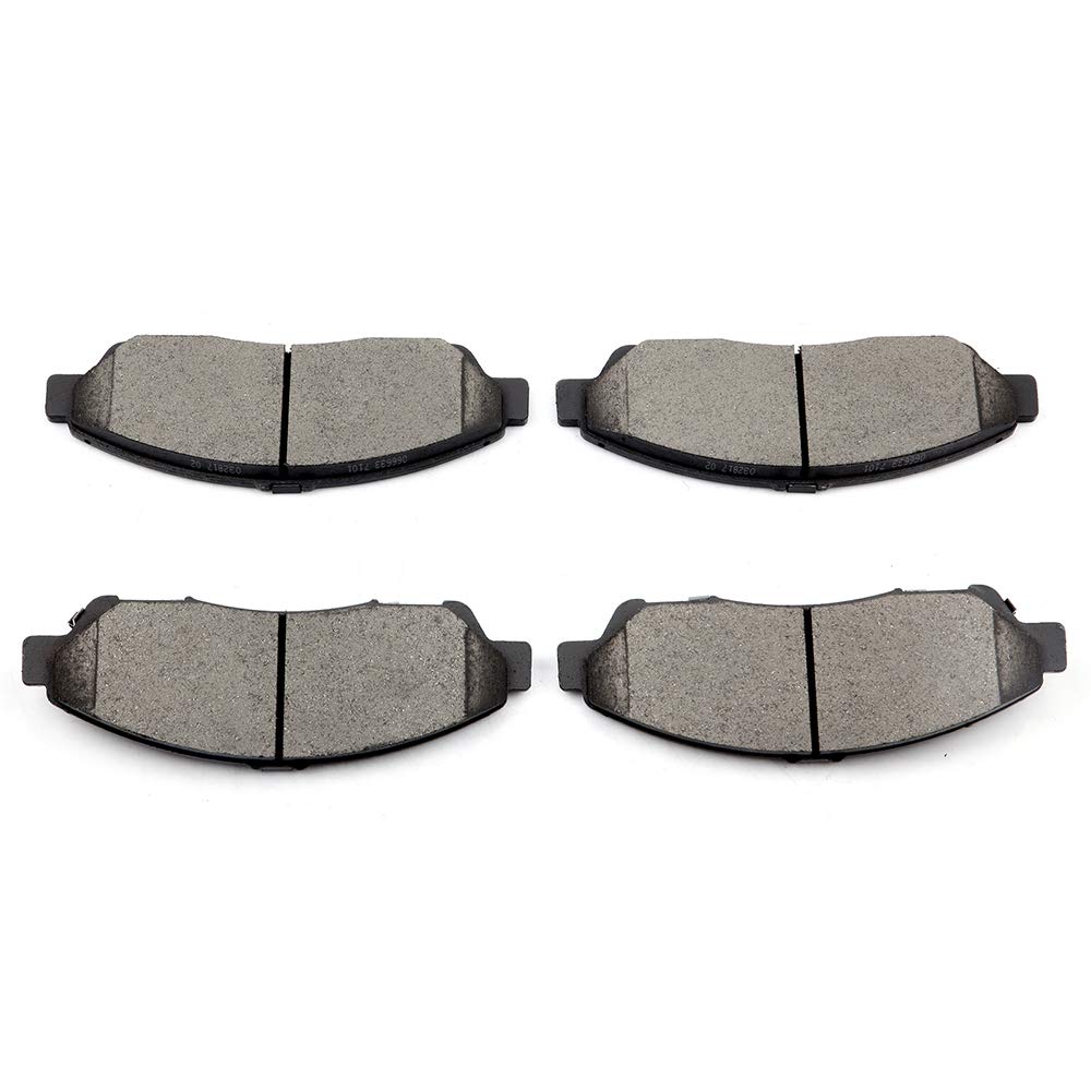 Cciyu Ceramic Front Brake Pad Set Fit For 2007-2019 For Acura Mdx,2014-2018 For Acura Rlx,2010-2013 For Acura Zdx,2009-2019 For