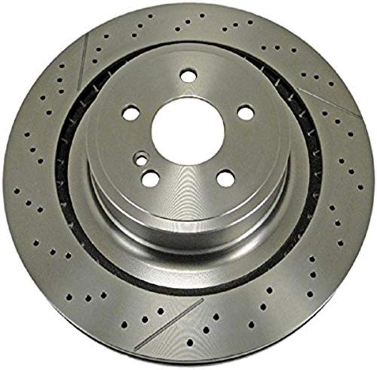 Bendix Premium Prt6262 Rear Brake Rotor For Mercedes-Benz C63 Amg 2012, Cls63 Amg 2014-2012, Cls63 Amg S 2018-2014, E63 Amg 2015