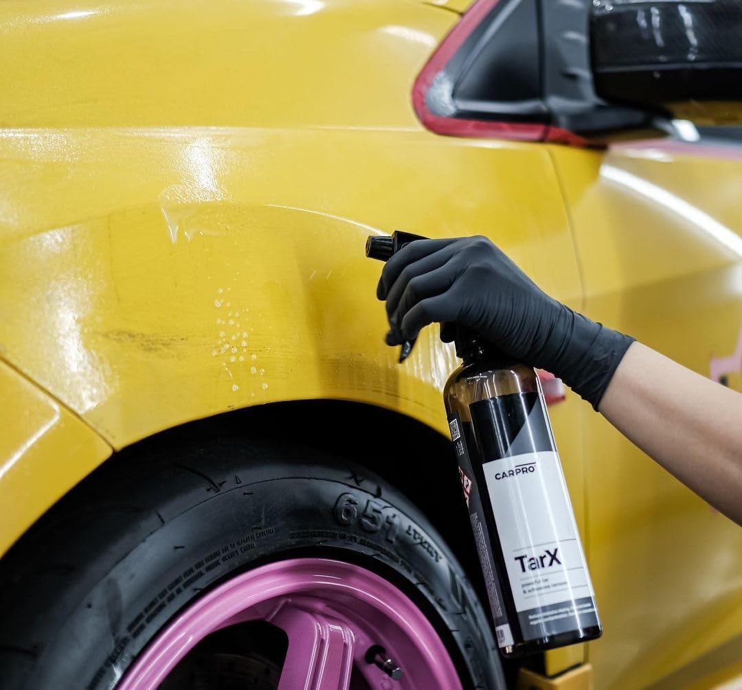Carpro Tarx Tar & Adhesive Remover - Professional Strength Sap, Tar, Dirt & Bug Remover - Automotive Degreaser Car Wash Detailin