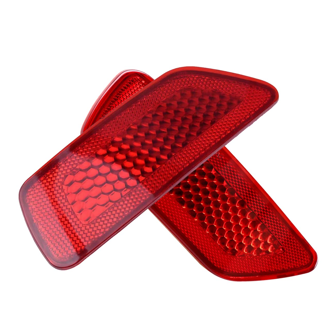 Yunnergo Rear Bumper Reflector Light Lamp Compatible With Journey 2012-2018 Compass 2011-2017 Grand Cherokee 2011-2018