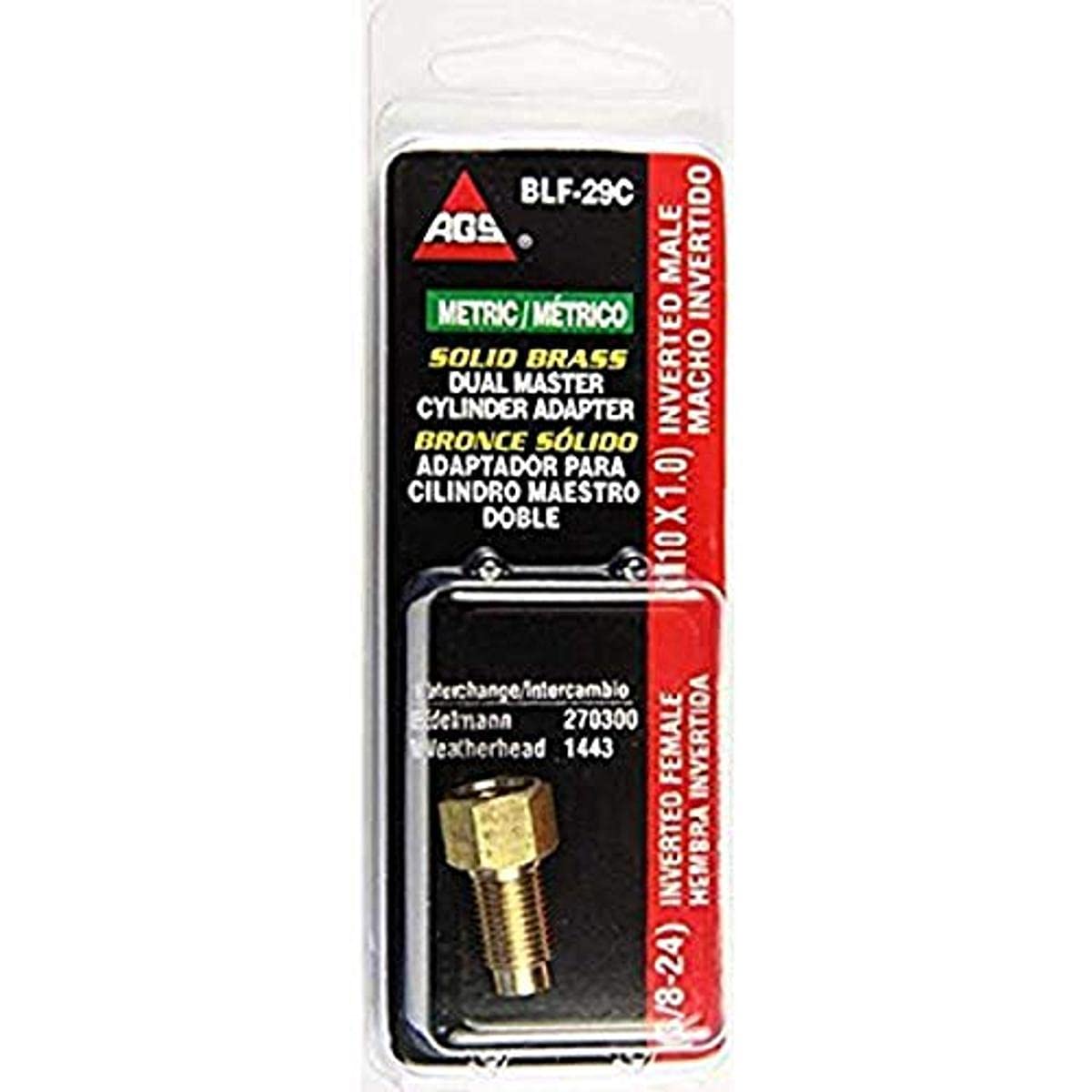 Ags Blf-29C Brake Line Fitting