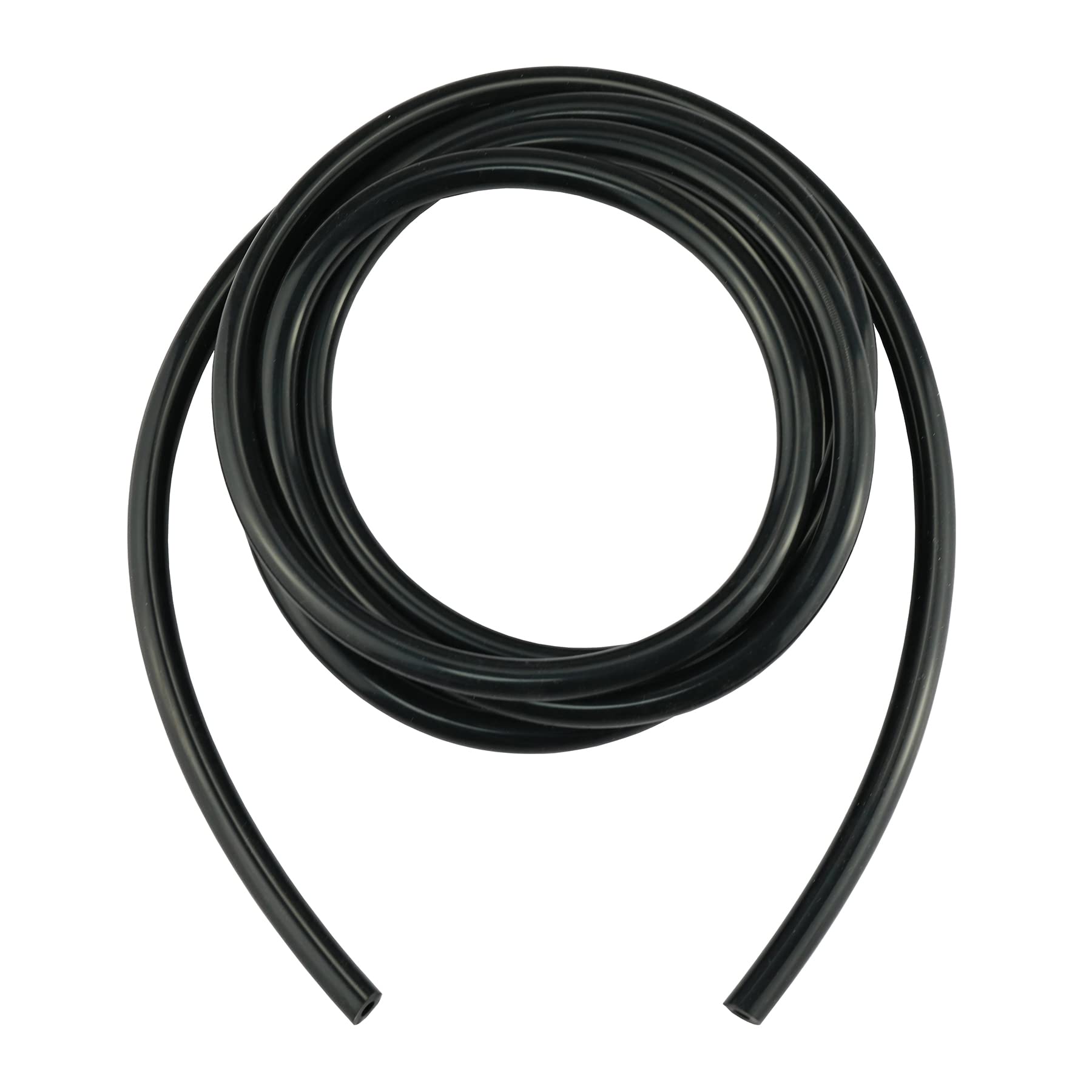 Ucreative 10Ft Id 3/16'' (5Mm) High Temperature Silicone Vacuum Tubing Hose 130Psi Max Pressure Black