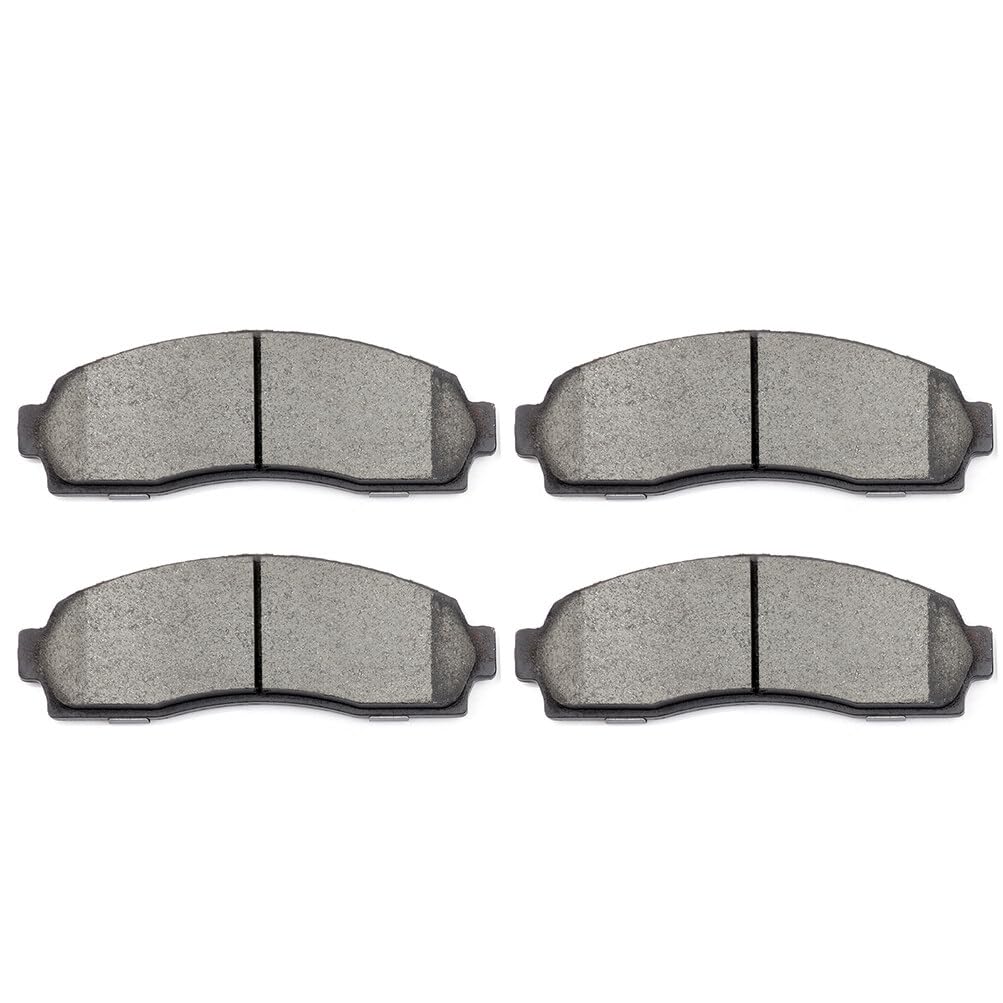 Automuto 4Pcs Front Ceramic Disc Brake Pads Set D833 For Chevrolet Equinox For Ford Explorer For Mazda B2300 B3000 B4000 For Mer