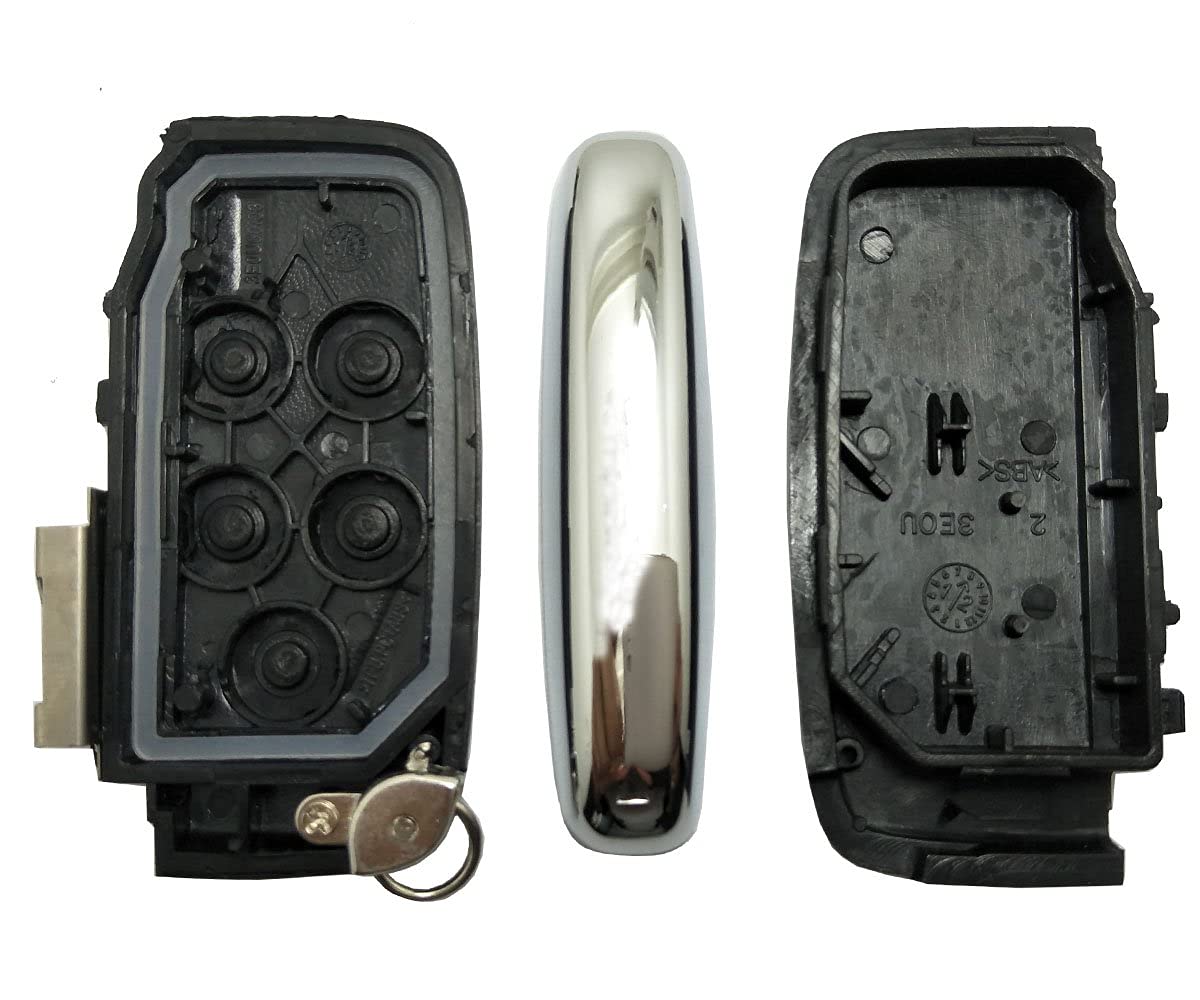 Horande Replacement Smart Car Key Fob Case Cover for Range Rover - Keyless Remote Control Shell in Land R Color