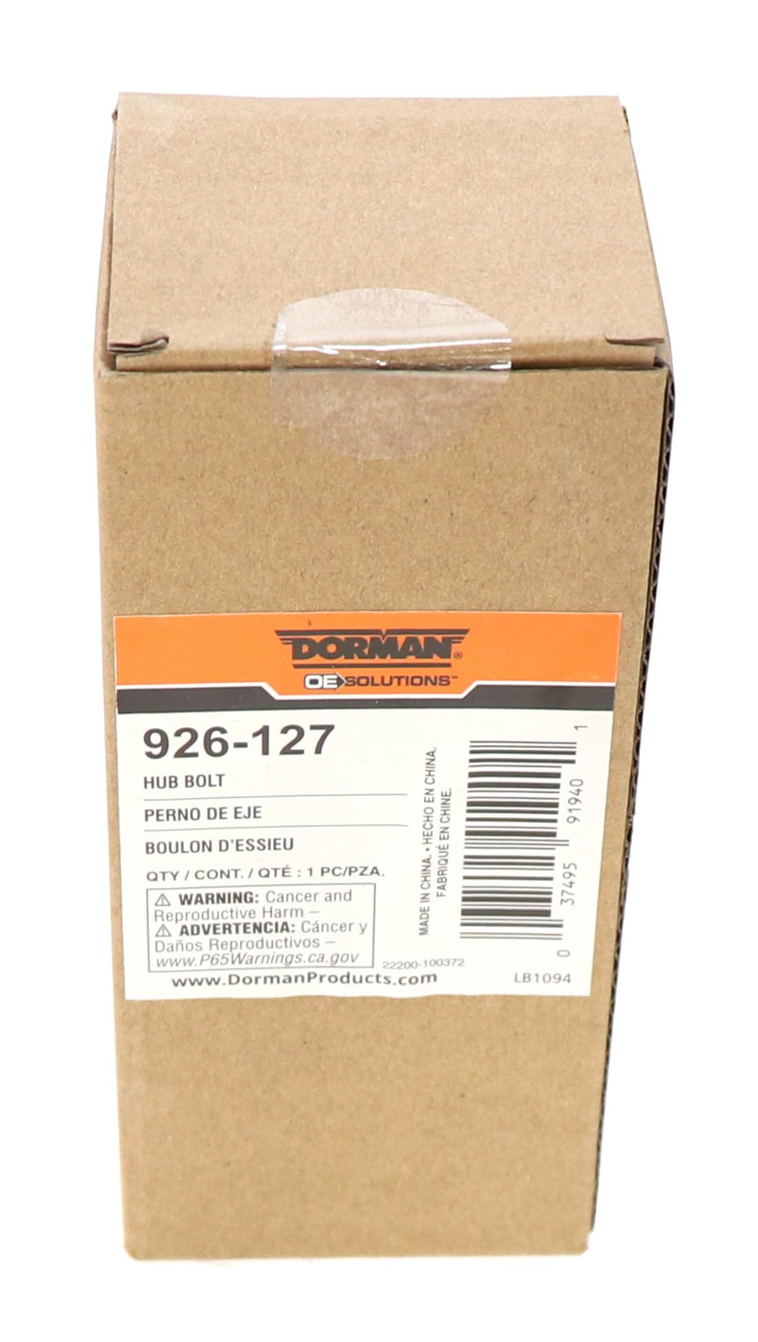 Dorman 926-127 Rear Axle Bolt Compatible With Select Ford Models