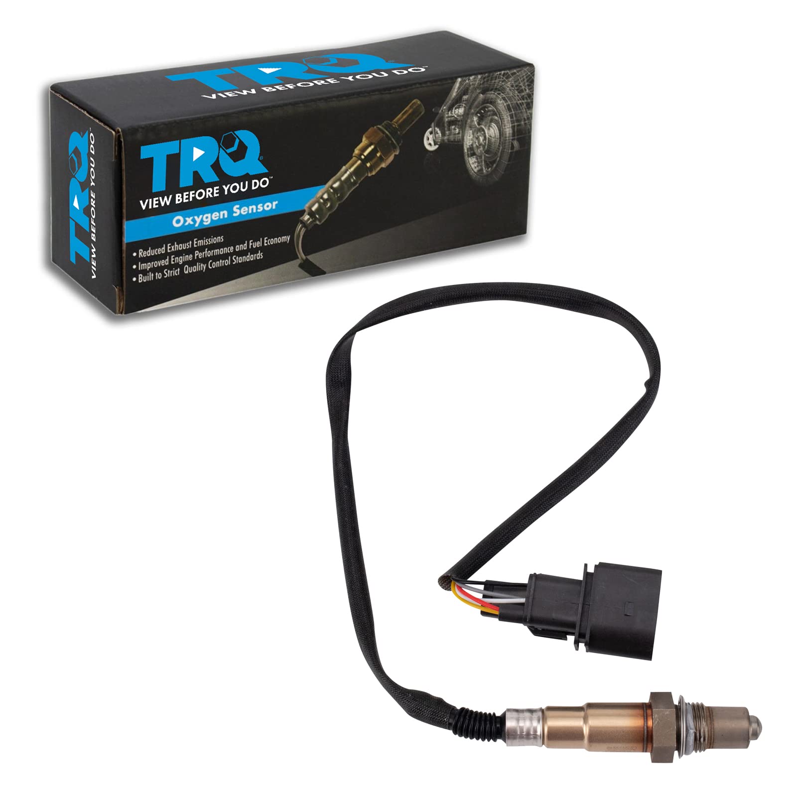 Trq O2 Oxygen Sensor Compatible With 2005-2007 Audi A8 Quattro 2004-2005 Bmw 545I 645Ci 2002-2003 745I 745Li 2004-2006 X5 2005-2
