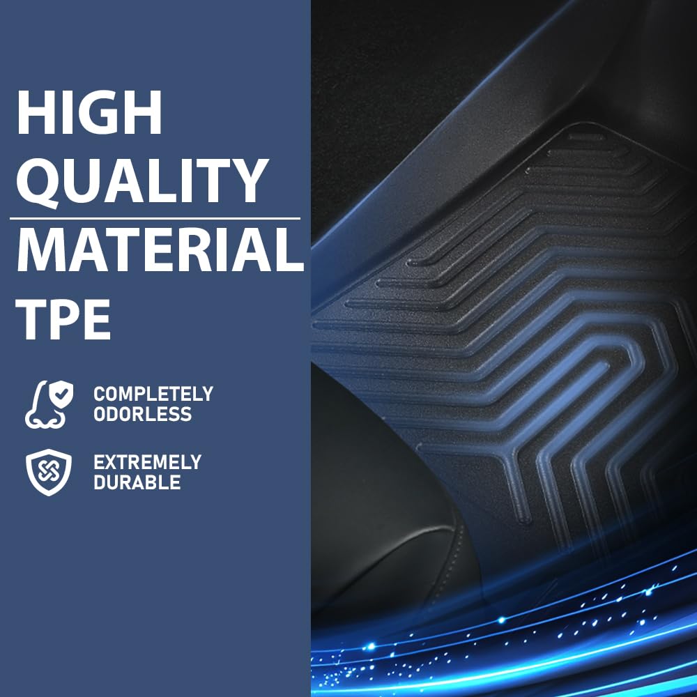 Pit66 Floor Mats Compatible With Honda Civic Coupe Sedan 4-Door 2016-2021, Fit Civic Hatchback 2017-2021, Fit Honda Insight 2016