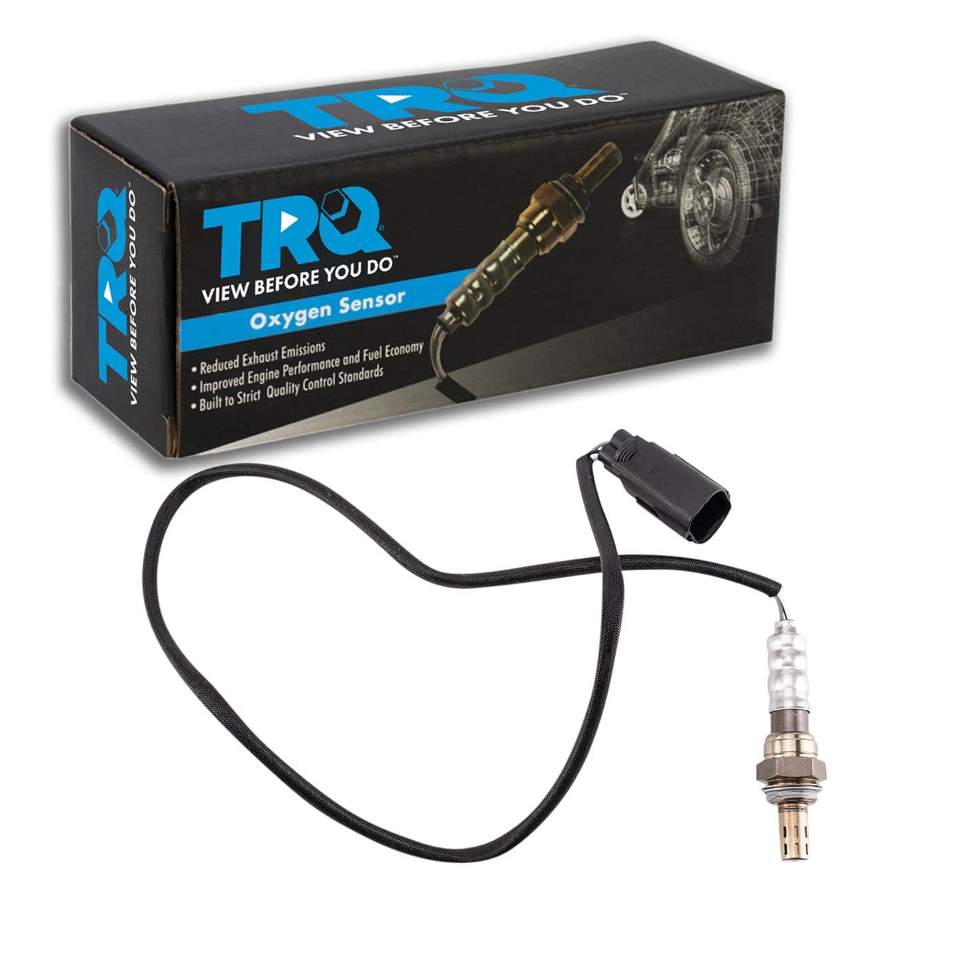 Trq O2 Oxygen Sensor Compatible With 2005-2010 Volvo S40 2001 S60 1999-2000 S70 V50 1999-2001 V70
