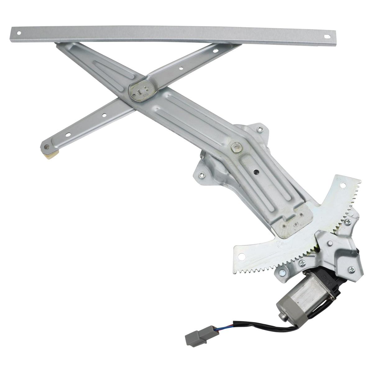 Trq Front Right Power Window Regulator & Motor Assembly Passenger Side Compatible With 1994-2004 Ford Mustang Fo1351131