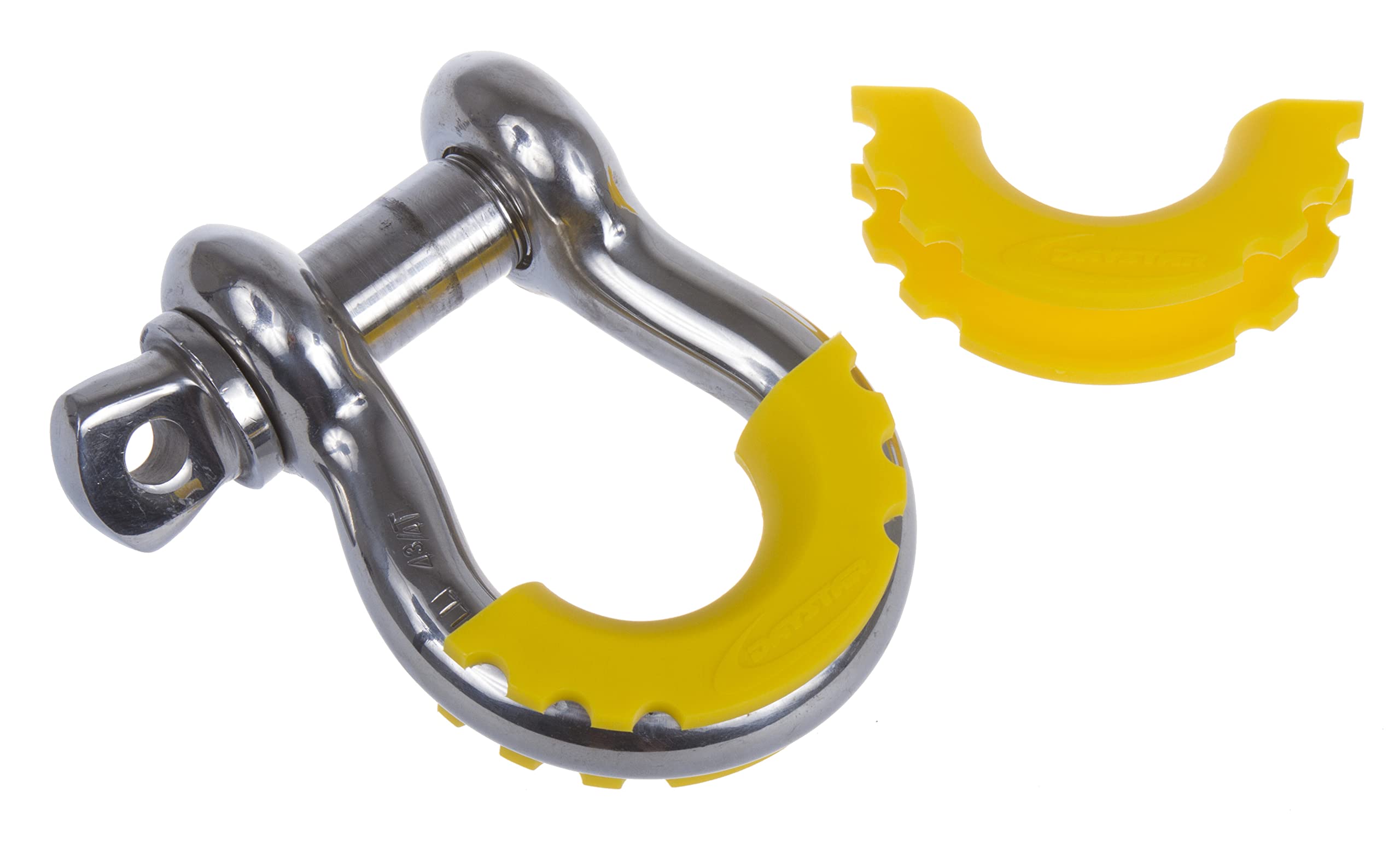 Daystar, Yellow D-Ring Shackle Isolator, Protect Your Bumper And Reduce Rattling, Ku70056Yl, Made In America
