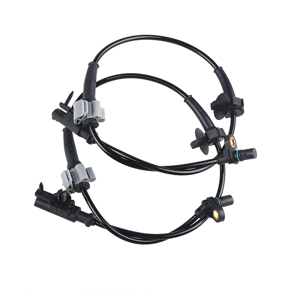 WMPHE Compatible with 2 PCS Front ABS Wheel Speed Sensor Chevy Avalanche Silverado Suburban GMC Sierra Yukon 2007 2008 2009 2010