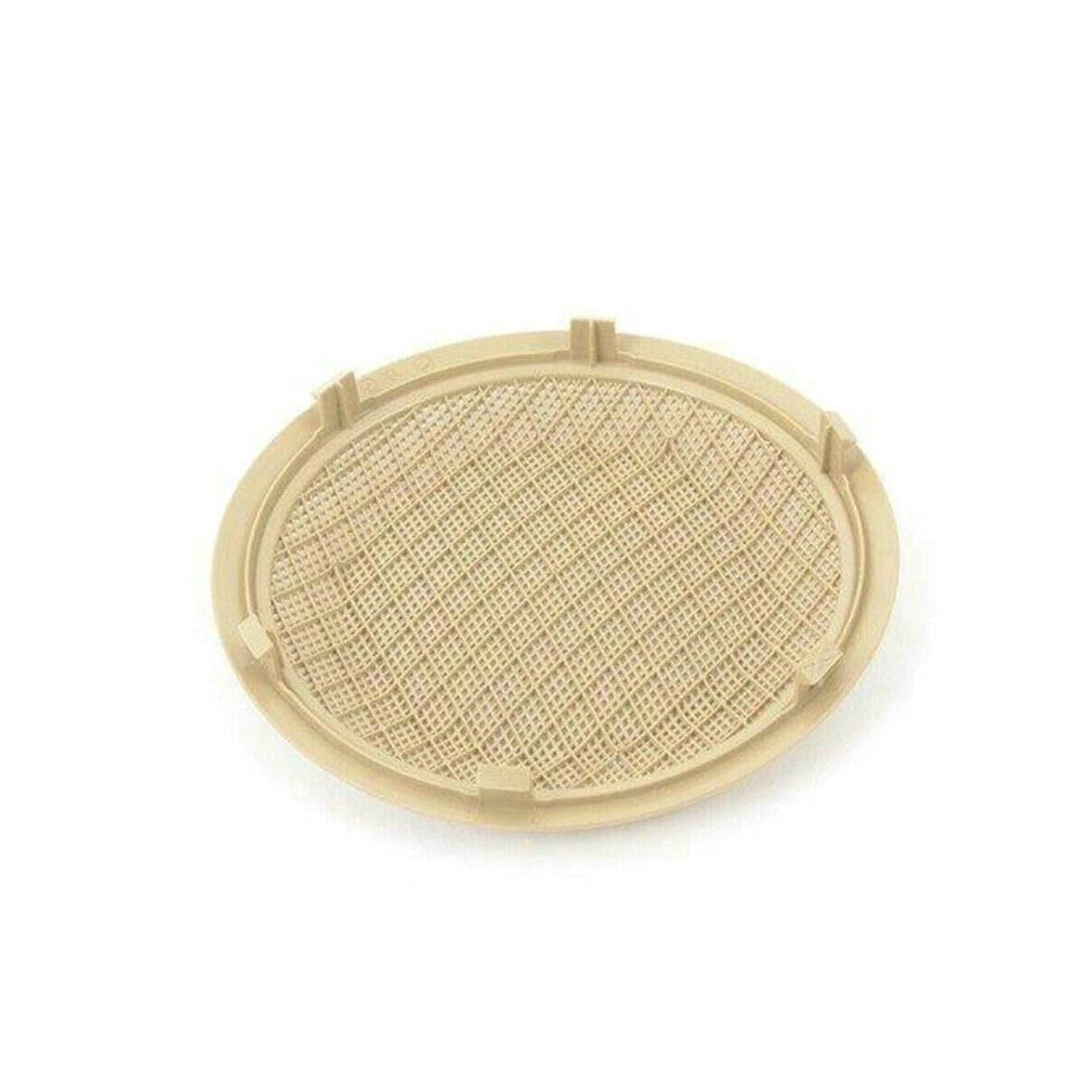 fitfoyo Front Door Speaker Cover for BMW 3 Series E90 320i 318i Beige 2005-2012 - OEM Replacement Part 51417144563/7144563