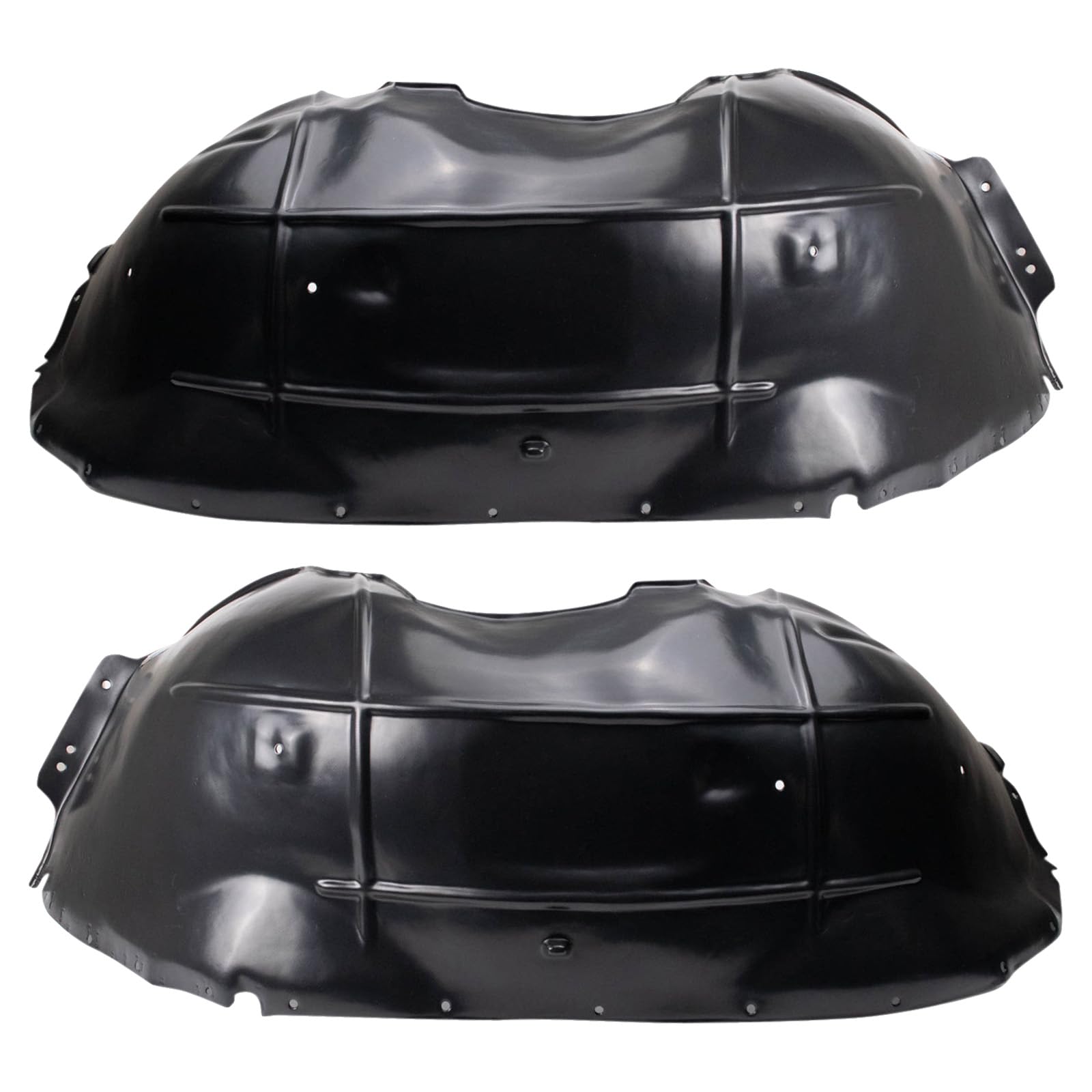 Trq Front Inner Fender Liner Set Compatible With 2015-2020 Cadillac Escalade Escalade Esv Gm1248247 Gm1249247