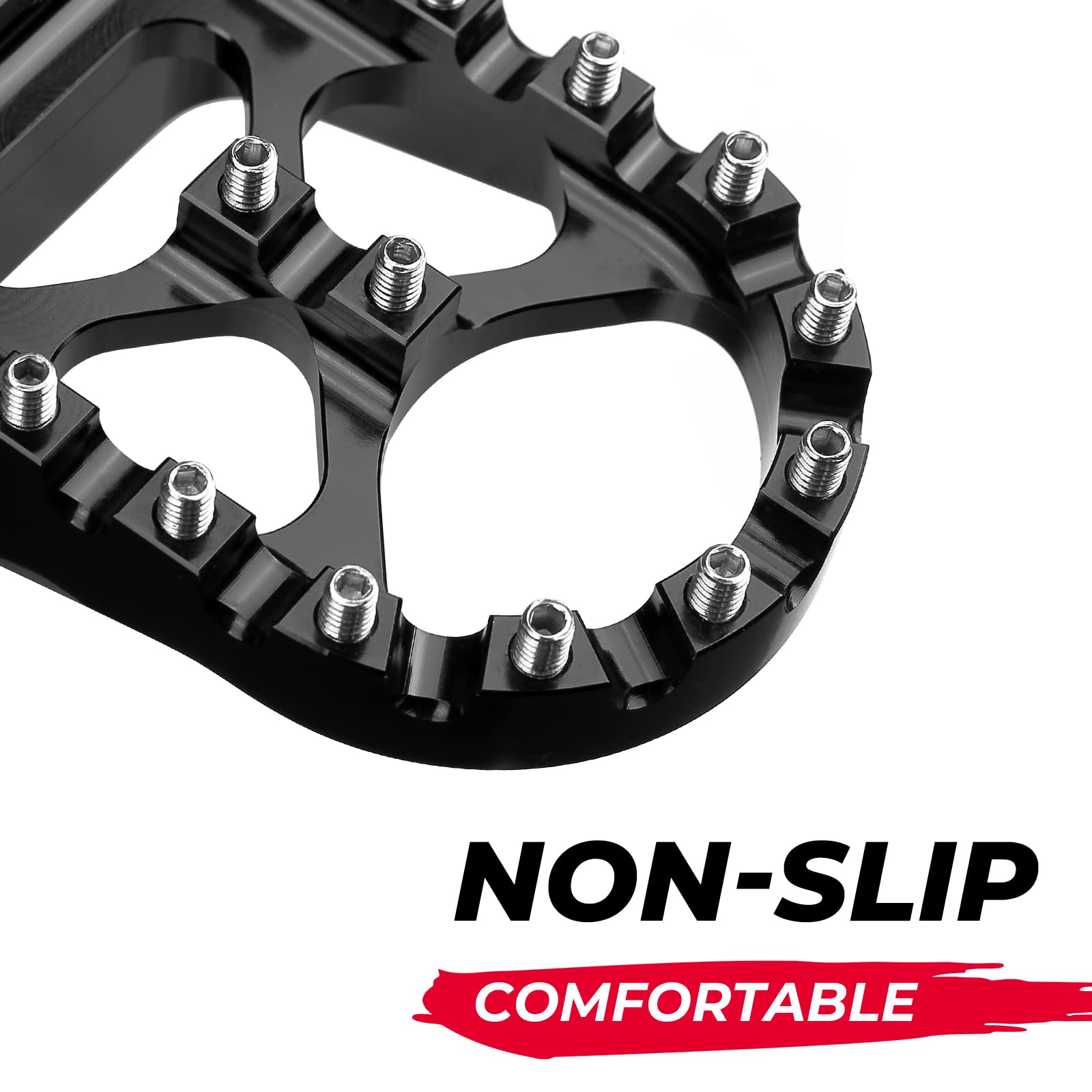 Kemimoto Motorcycle Foot Peg Foot Rest Compatible With Surron Light Bee X/S Footpegs X260 And X160 Talaria Sting Mx3 Mx4 Talaria