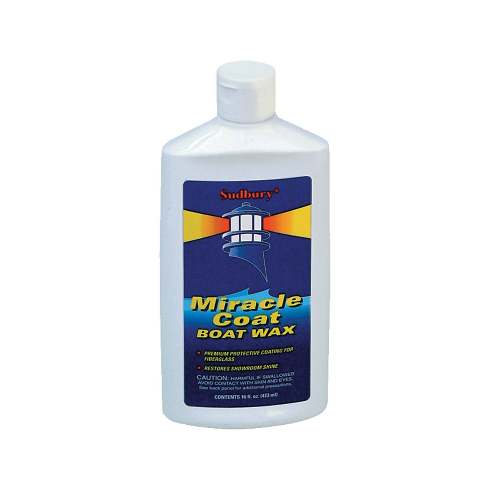Sudbury 412 Miracle Coat Boat Wax, 16-Ounce Liquid