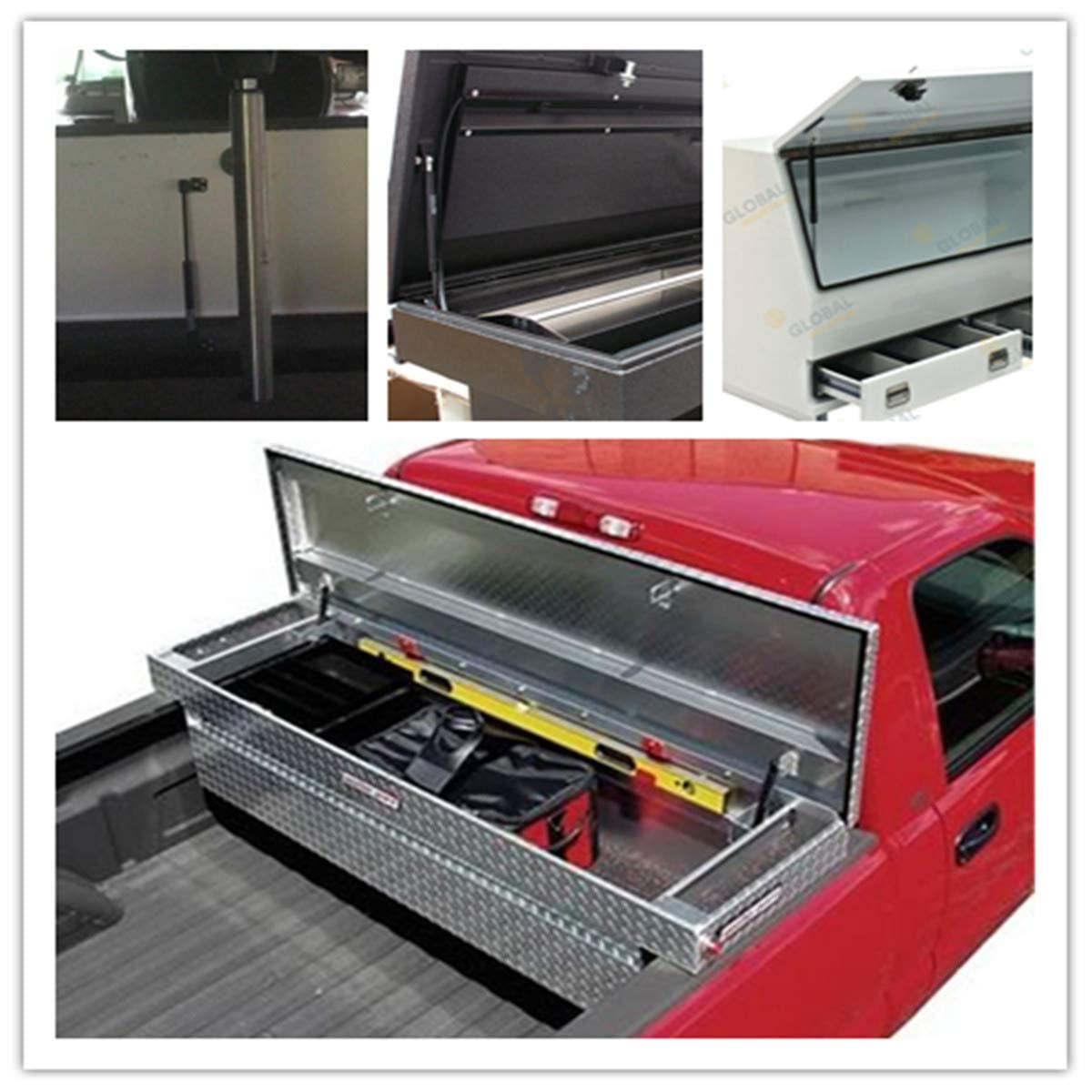 ARANA 10 inch 40lb/178N Gas Struts Shocks Spring Lift Support Props C16-09322 for Truck Tool Box Lid Leer Pickup Weatherguard To