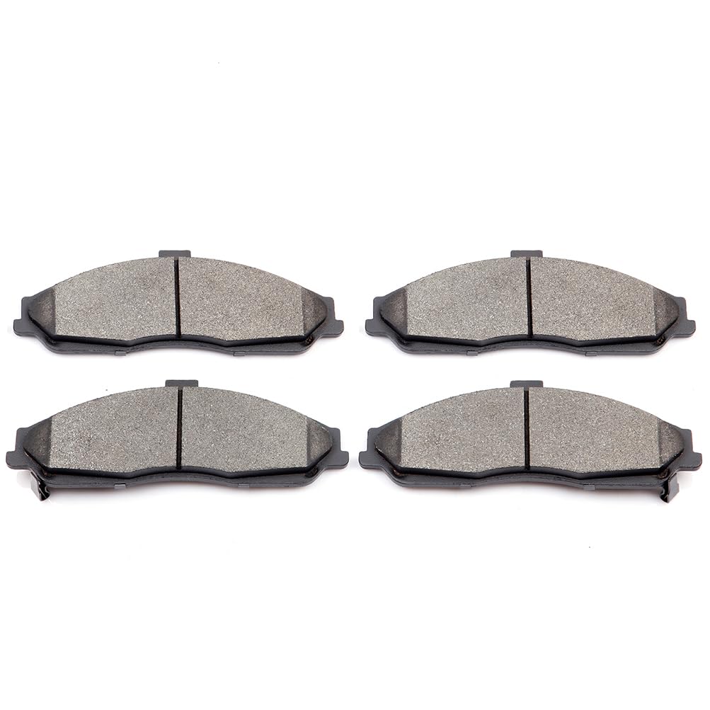Scitoo D731 Front Semi-Metal Brake Pads Sets Fit For Cadillac Xlr 2004-2009,For Chevrolet Corvette 1997-2004 2006-2013,For Ponti