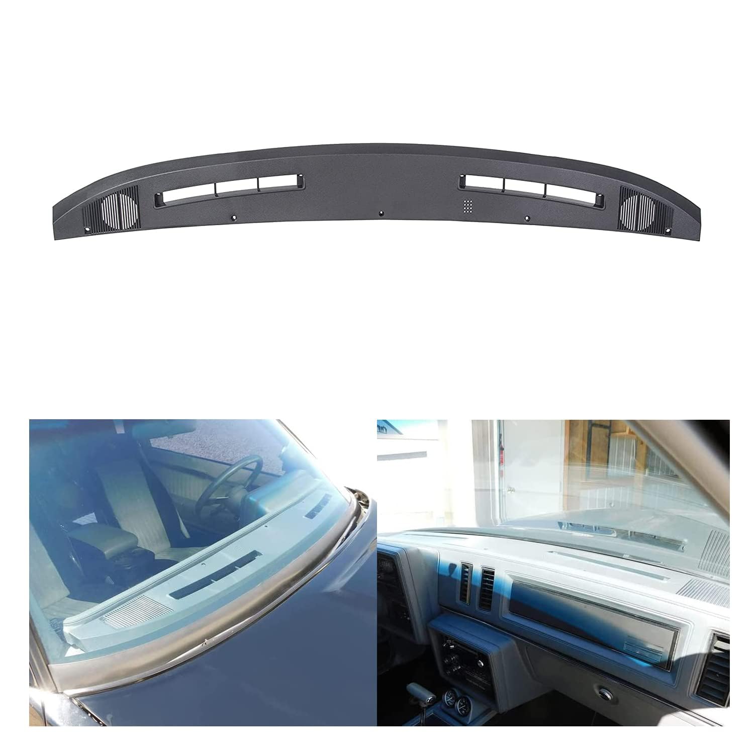 ECOTRIC Upper Dash Panel Compatible with Buick Regal & Grand National 1978-1987 Replacement for 25520629 80230-01-25 BP12358S FL