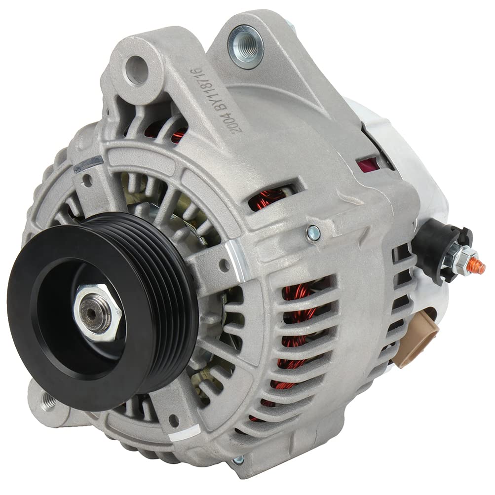 SCITOO Alternator Replacement for Toyota for Avalon 1998-2004, for Toyota for Sienna 1998-2003 13706 13806 12V 100Amp CW S6 Pull