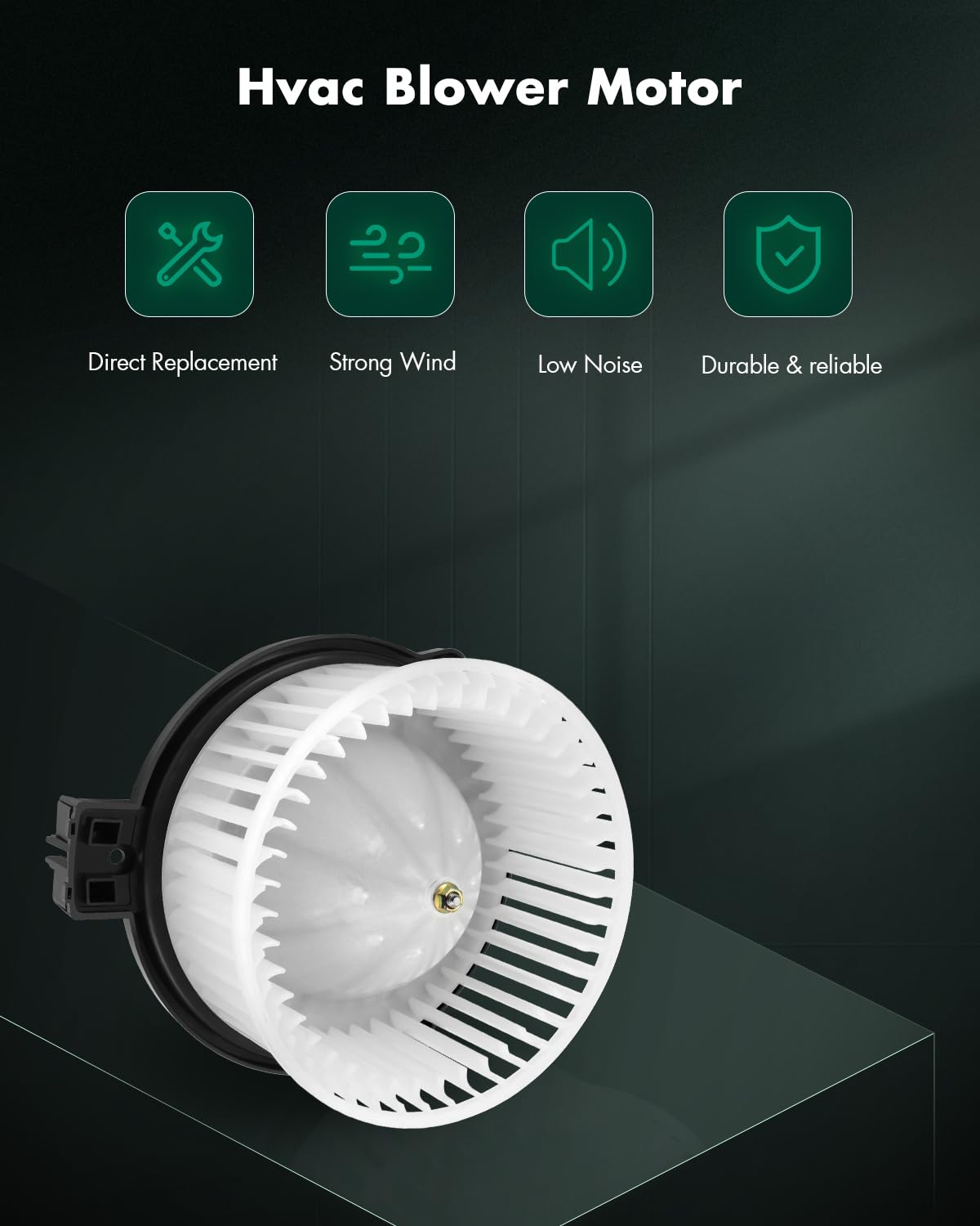 Scitoo Ac Heater Blower Motor W/Fan Hvac Blower Motor 700296 Fit For 2014-2017 For Mazda 3, 2013-2016 For Mazda Cx-5