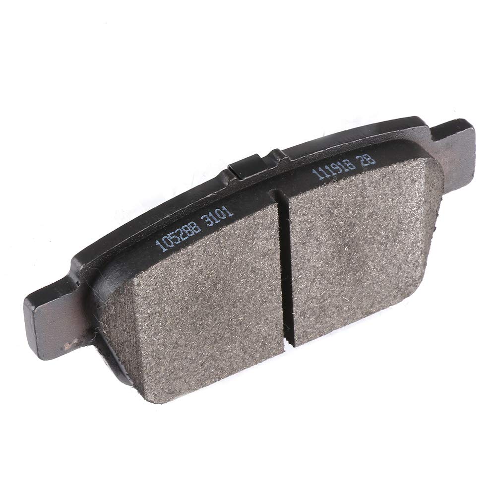 Cciyu D1103 Ceramic Rear Brake Pad Set Fit For 2009-2014 For Acura Tl,2006-2014 For Honda Ridgeline