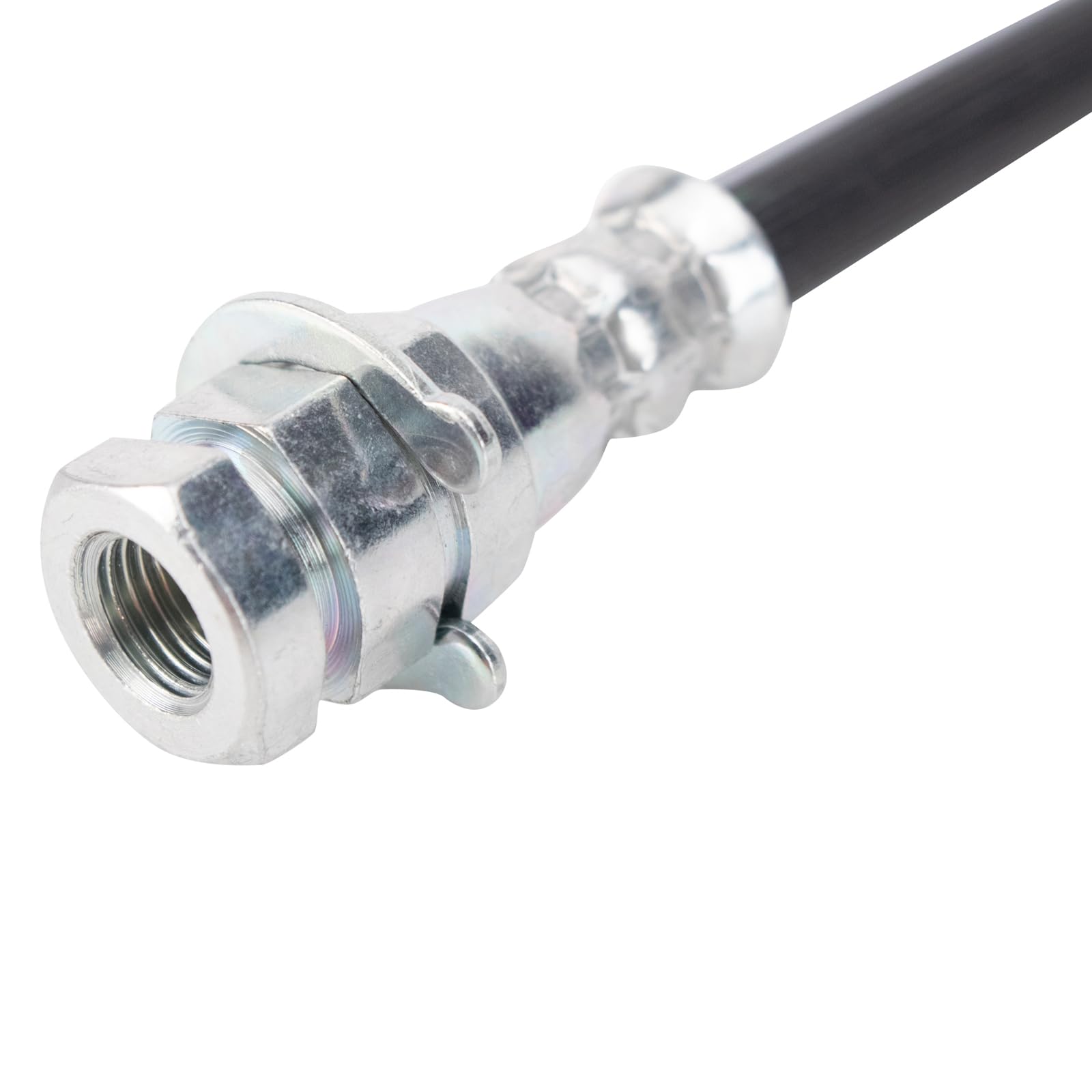 Trq Front Brake Hose Set Compatible With 2000-2005 Ford Excursion 1999-2004 F-250 Super Duty F-350 Super Duty