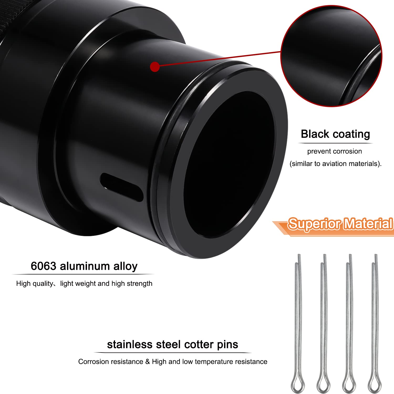 Johntruck 40Mm & 44Mm Front Rear Wheel Bearing Greaser Greasing Tool Kit For Polaris Ranger 570 800 900 Xp1000/Sportsman 500 550