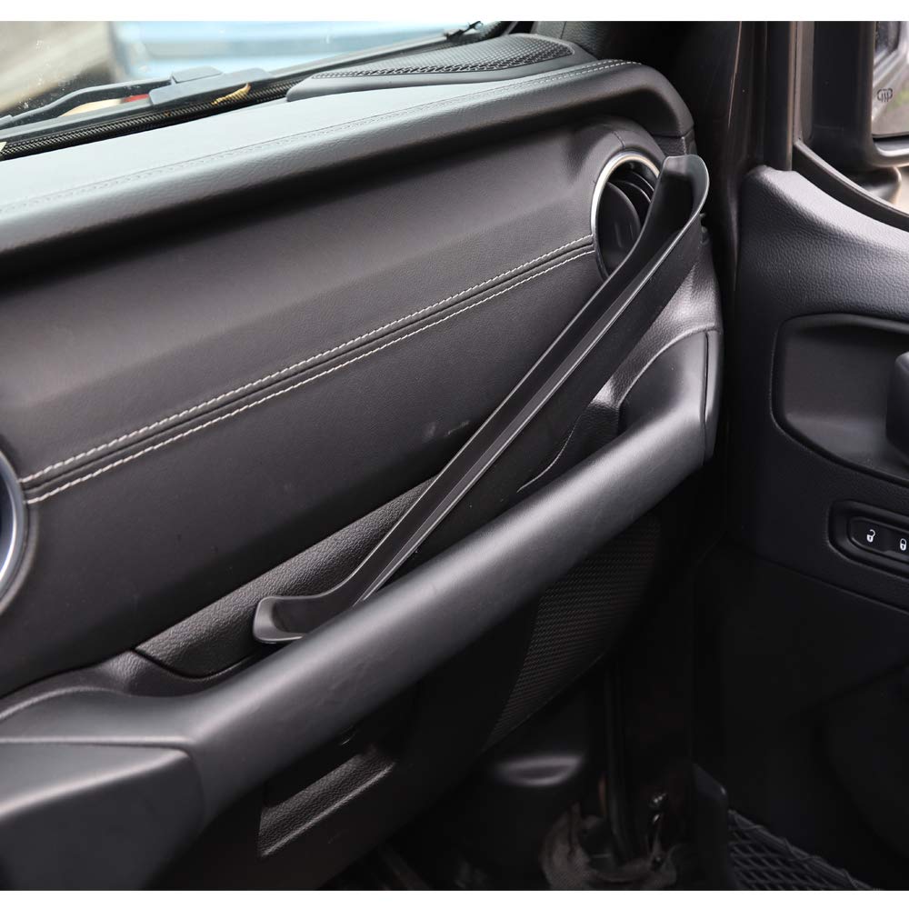Voodonala for Jeep JL JLU GrabTray Passenger Storage Tray Organizer Grab Handle Storage Box for Jeep Wrangler JL JLU 2018-2023 G