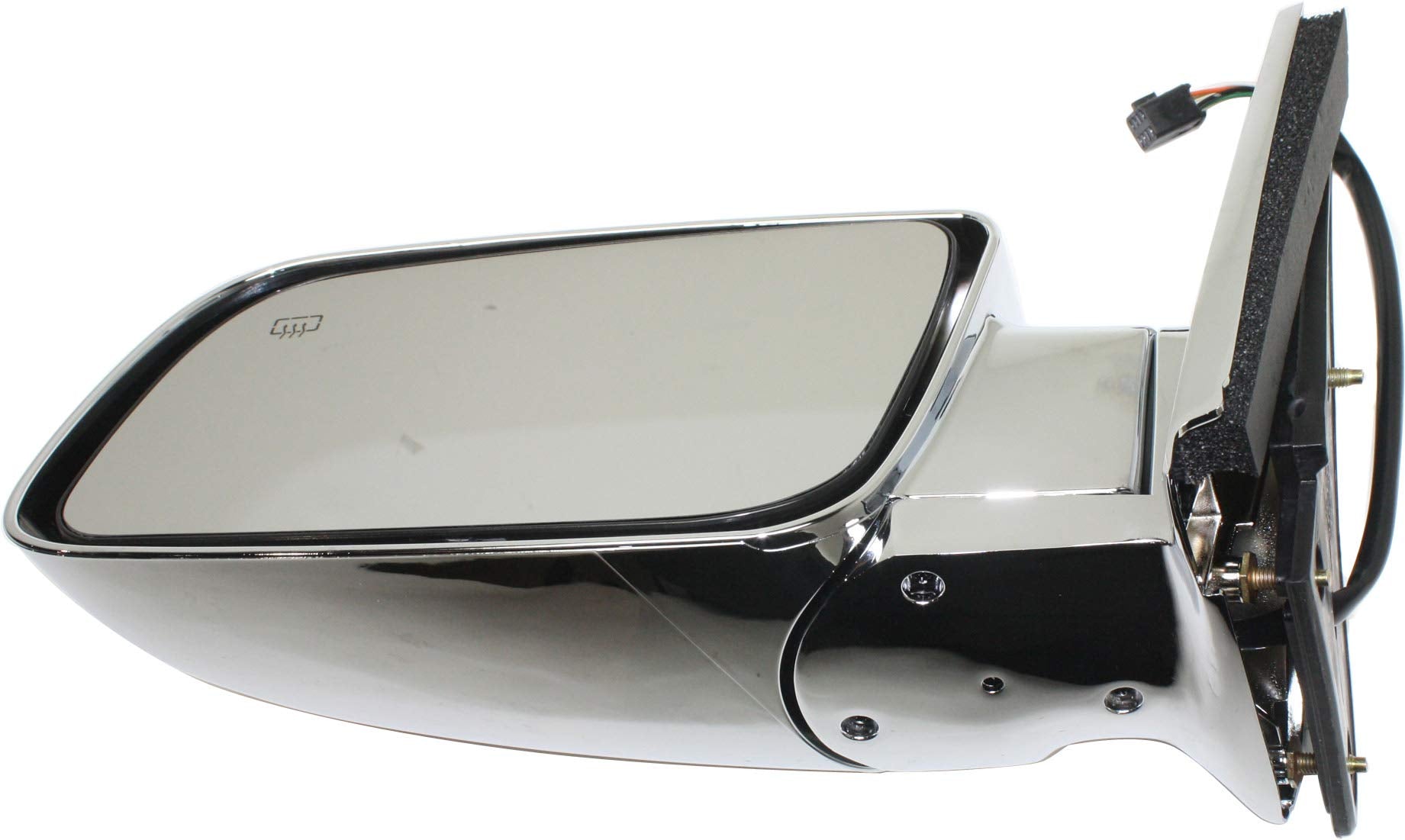 Kool Vue Mirror Driver Side Compatible with 2007-2013 Chevrolet Silverado 1500, 2007-2014 Silverado 2500 HD, Fits 2007-2013 GMC Sierra 1500 & 2007-2014 Sierra 2500 HD Power Glass, Heated - GM1320276