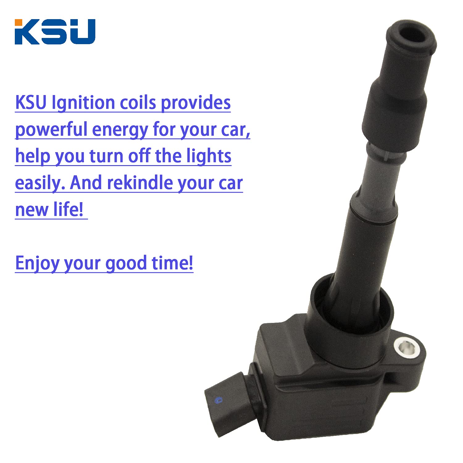 KSU Coil pack compatible with Hyundai Sonata 2.0L L4 ELECTRIC/GAS 2016 2017 2018 2019