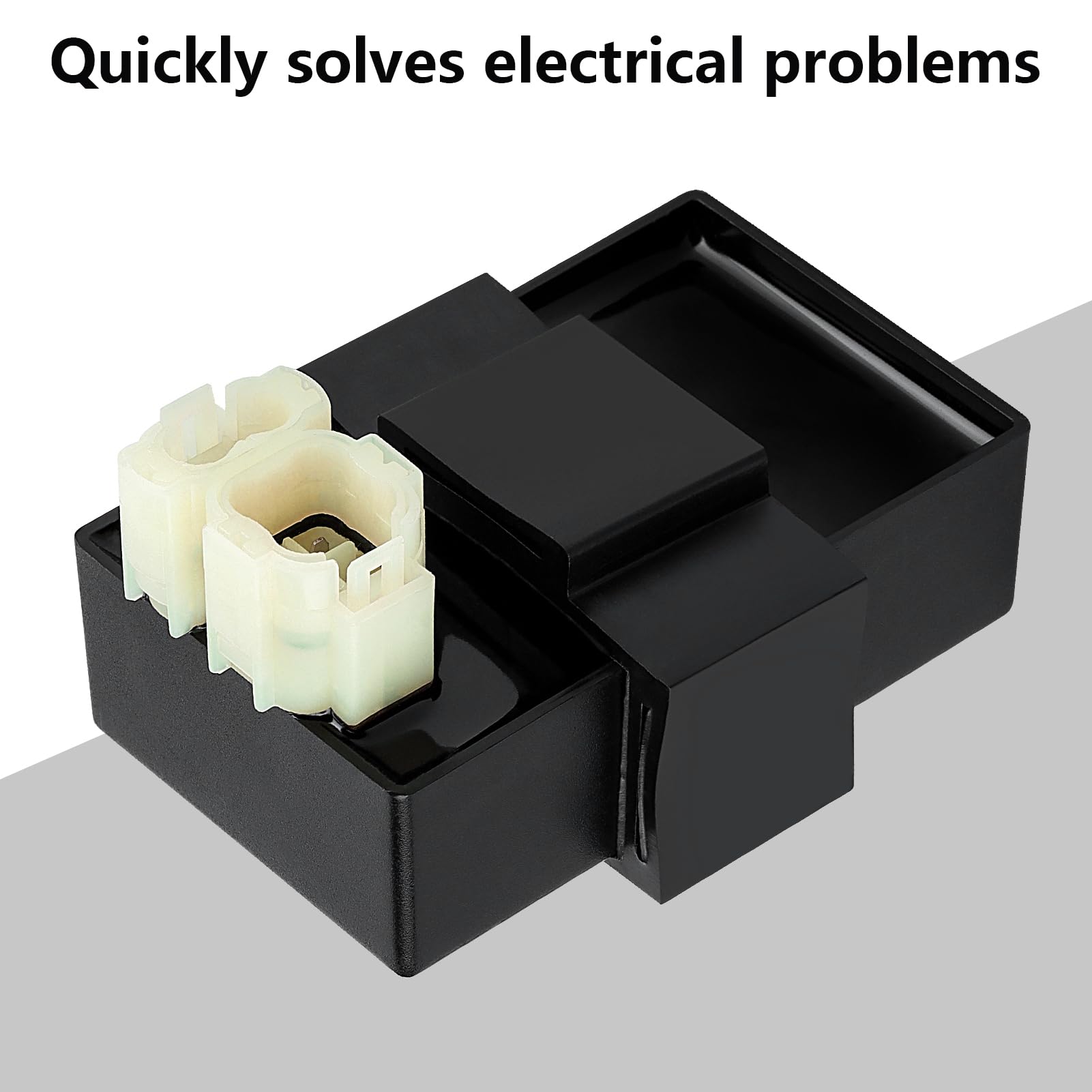 Gy6 Dc Cdi Box 6 Pin For Gy6 50Cc-125Cc 110Cc 150Cc 200Cc 250Cc Chinese Atv Quad Go Kart Pit Dirt Bike Roketa Sunl Lance Scooter Moped Motorcycle Ignition Coils 4 Stroke 50Cc 70Cc 90Cc 110Cc