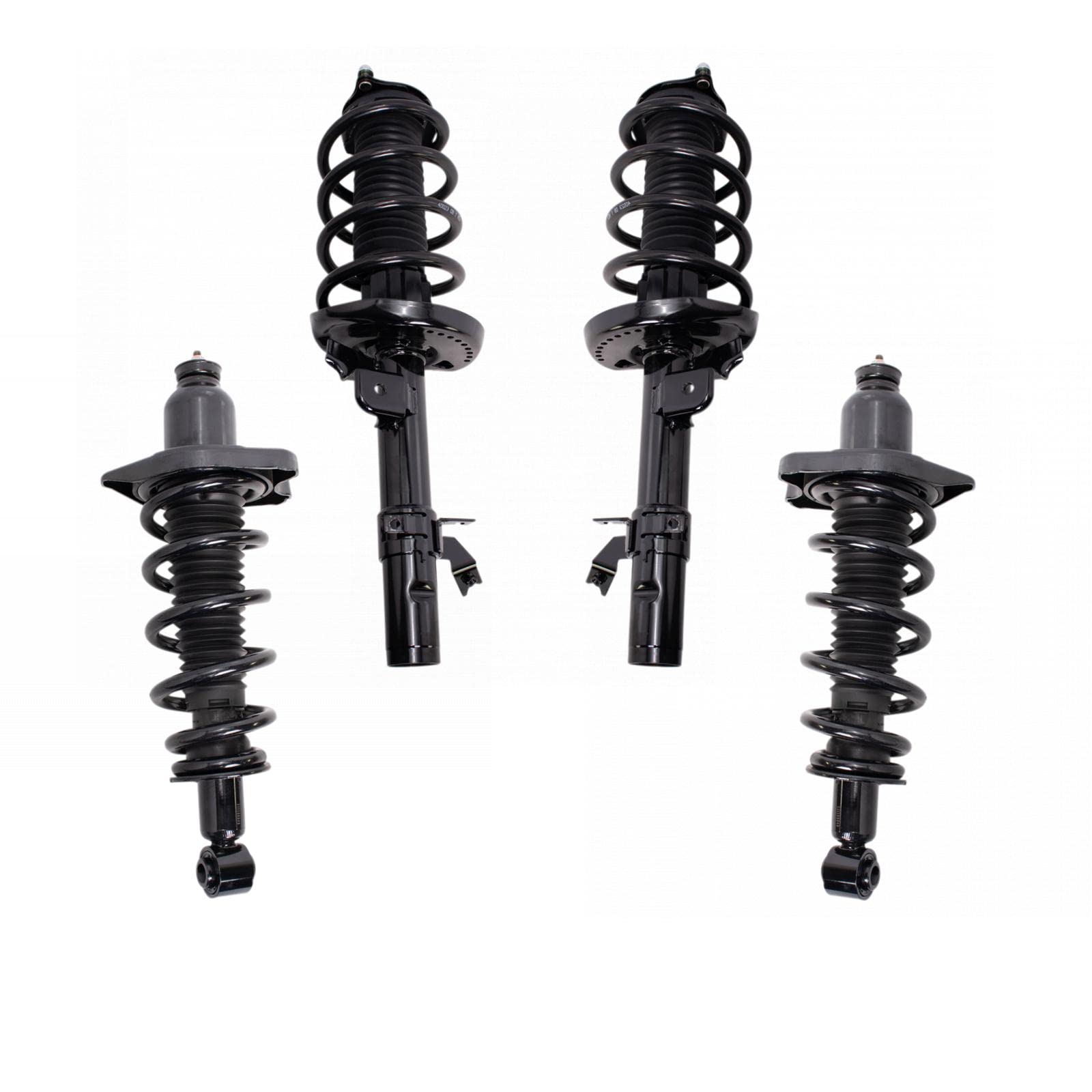 Trq Front And Rear Strut & Coil Spring Assembly Set Driver & Passenger Sides Compatible With 14-20 Acura Mdx