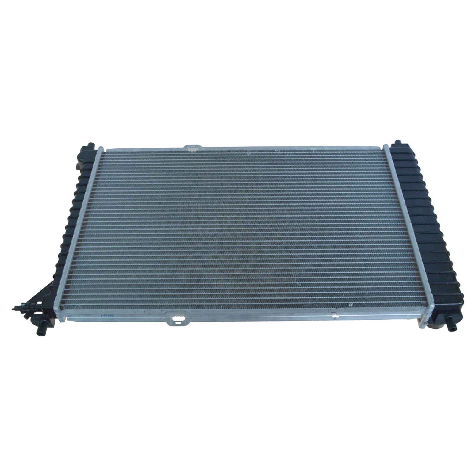 Trq Radiator Assembly Aluminum Core Compatible With 97-04 Ford Mustang Cu2139 Cu2604 Fo3010263