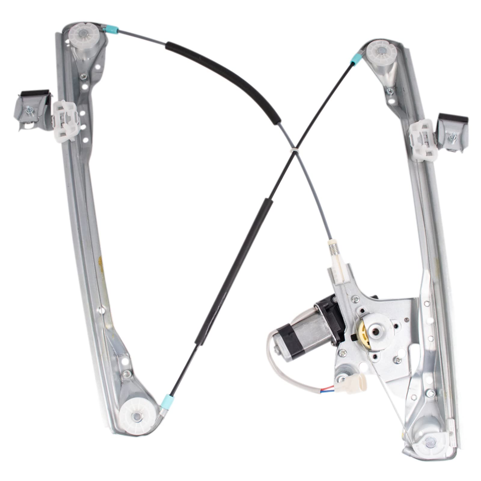 Trq Front Right Power Window Regulator & Motor Assembly Passenger Side Compatible With 2008-2011 Ford Focus