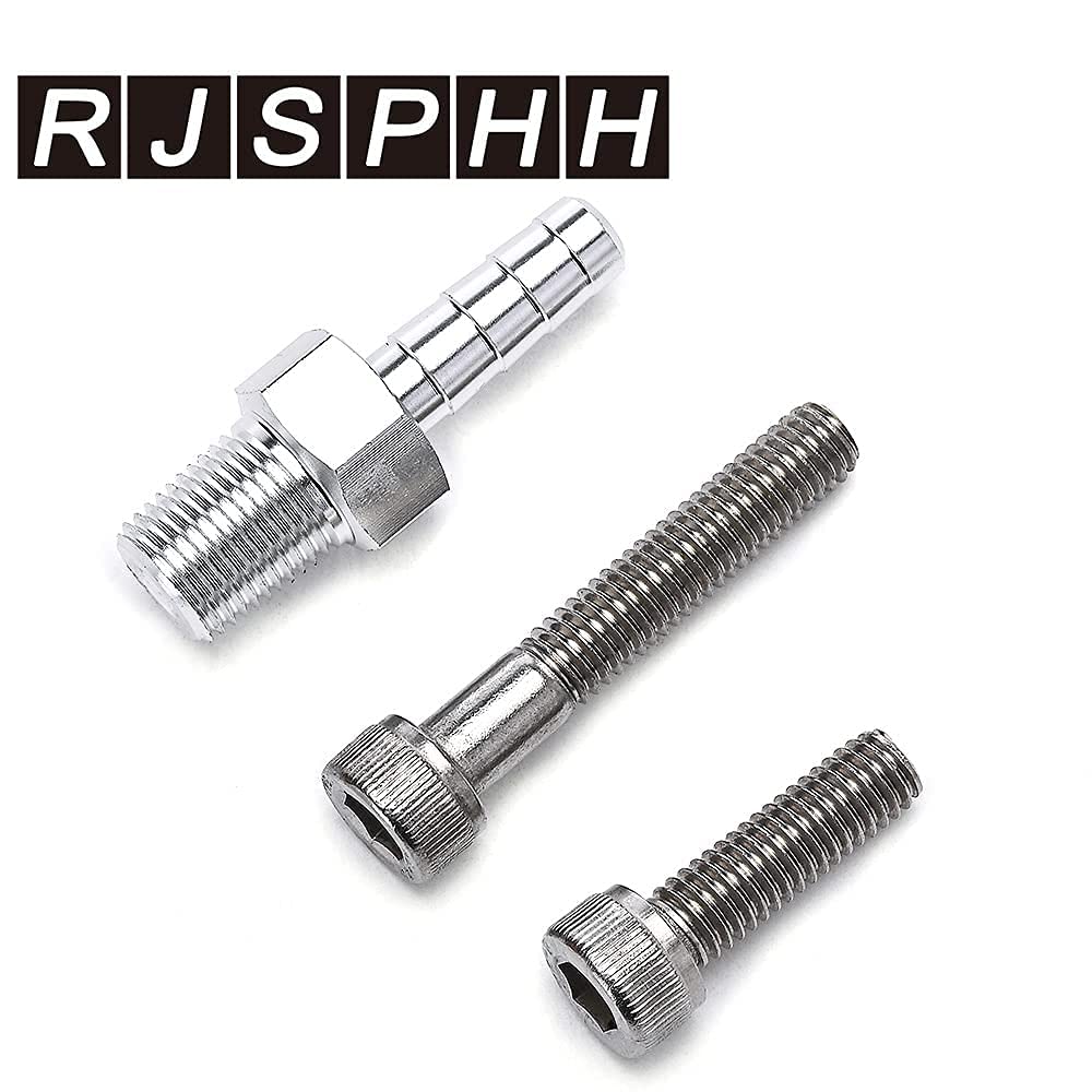 RJSPHH ls steam Port kit coolant Crossover kit LS Throttle Body Bypass Hose Kit Compatible with GM LS Series Engine LS1 LSX LM7