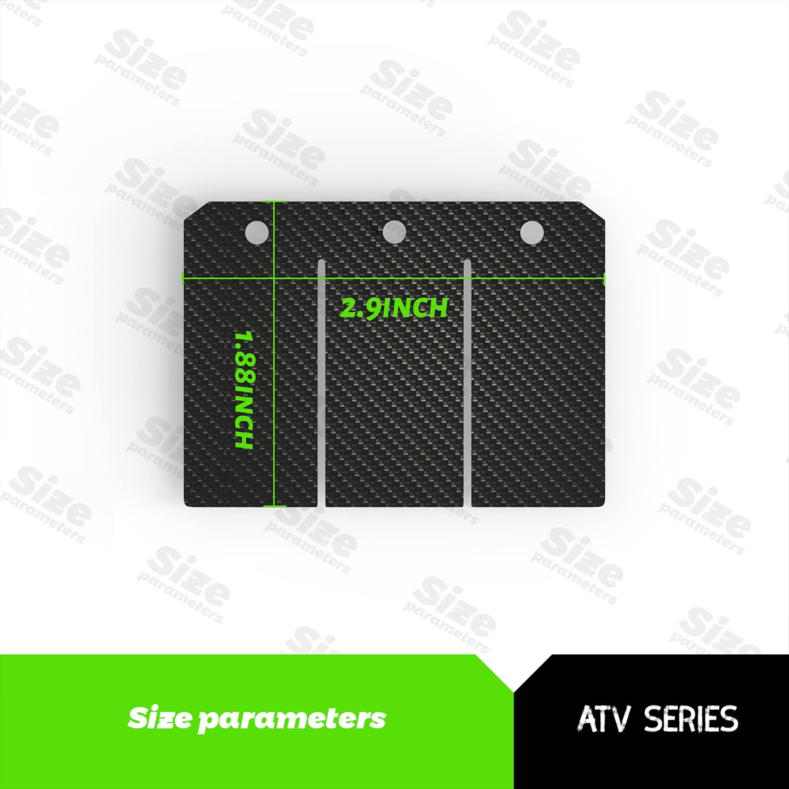 Carbon Fiber Intake Reed,Compatible With Polaris Scrambler 400 Big Boss 400L 93-03,Intake Reed Valve Repair Kit.