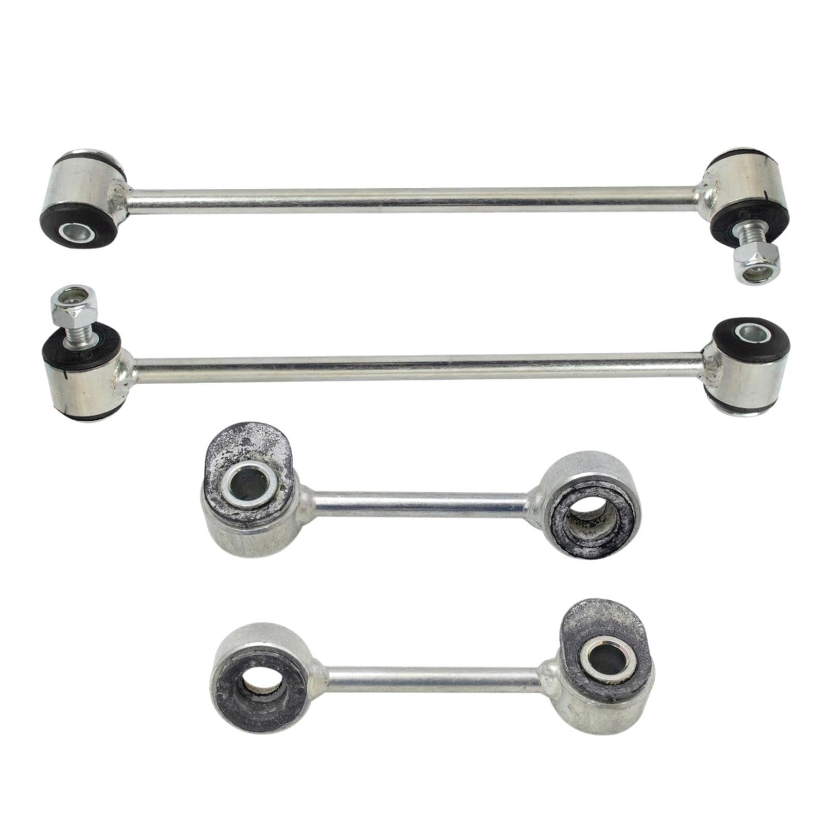 Trq Sway Bar Stabilizer Link Set Front & Rear Compatible With 03 E320