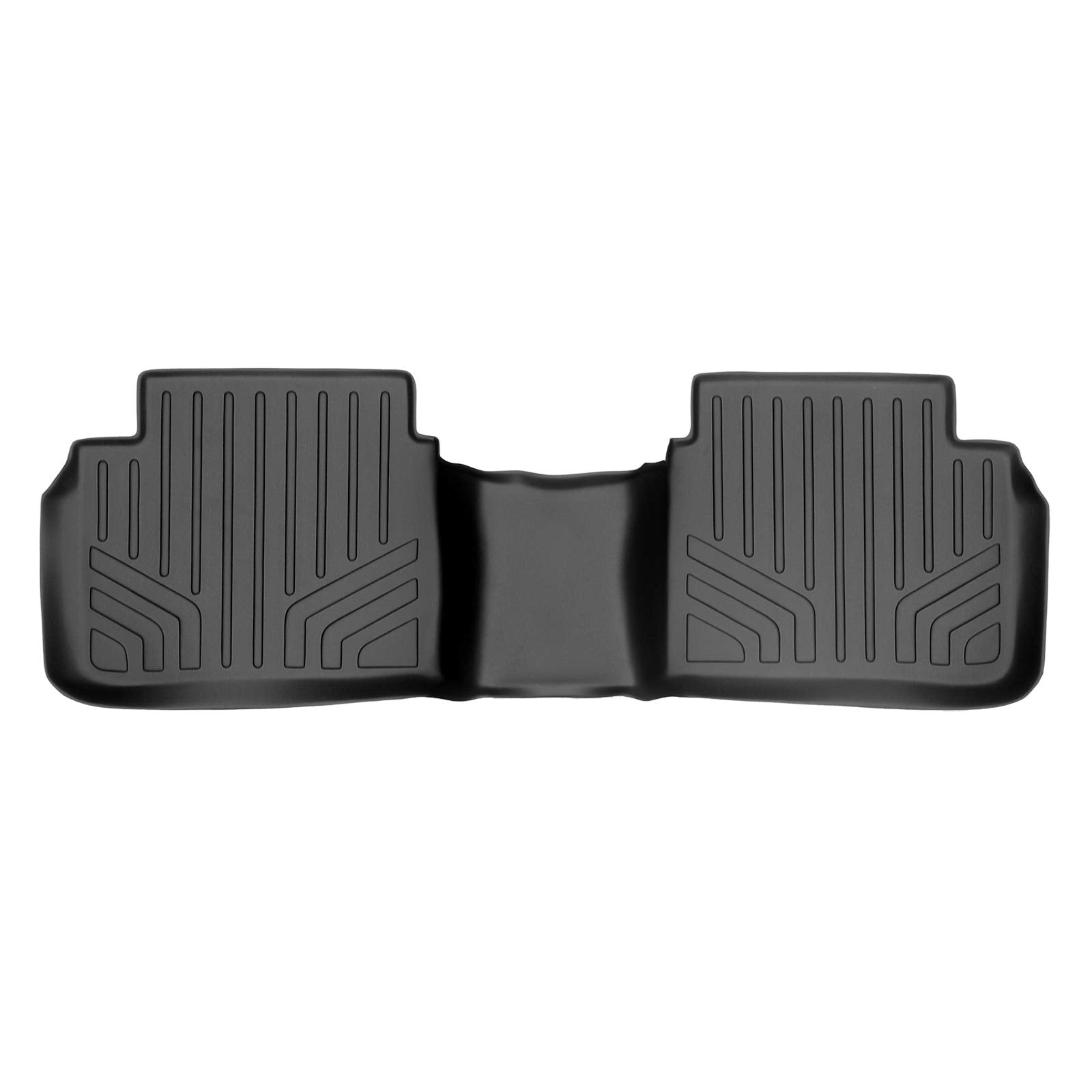 MAXLINER Floor Mats 2nd Row Liner Black for 2013-2018 Nissan Altima Sedan